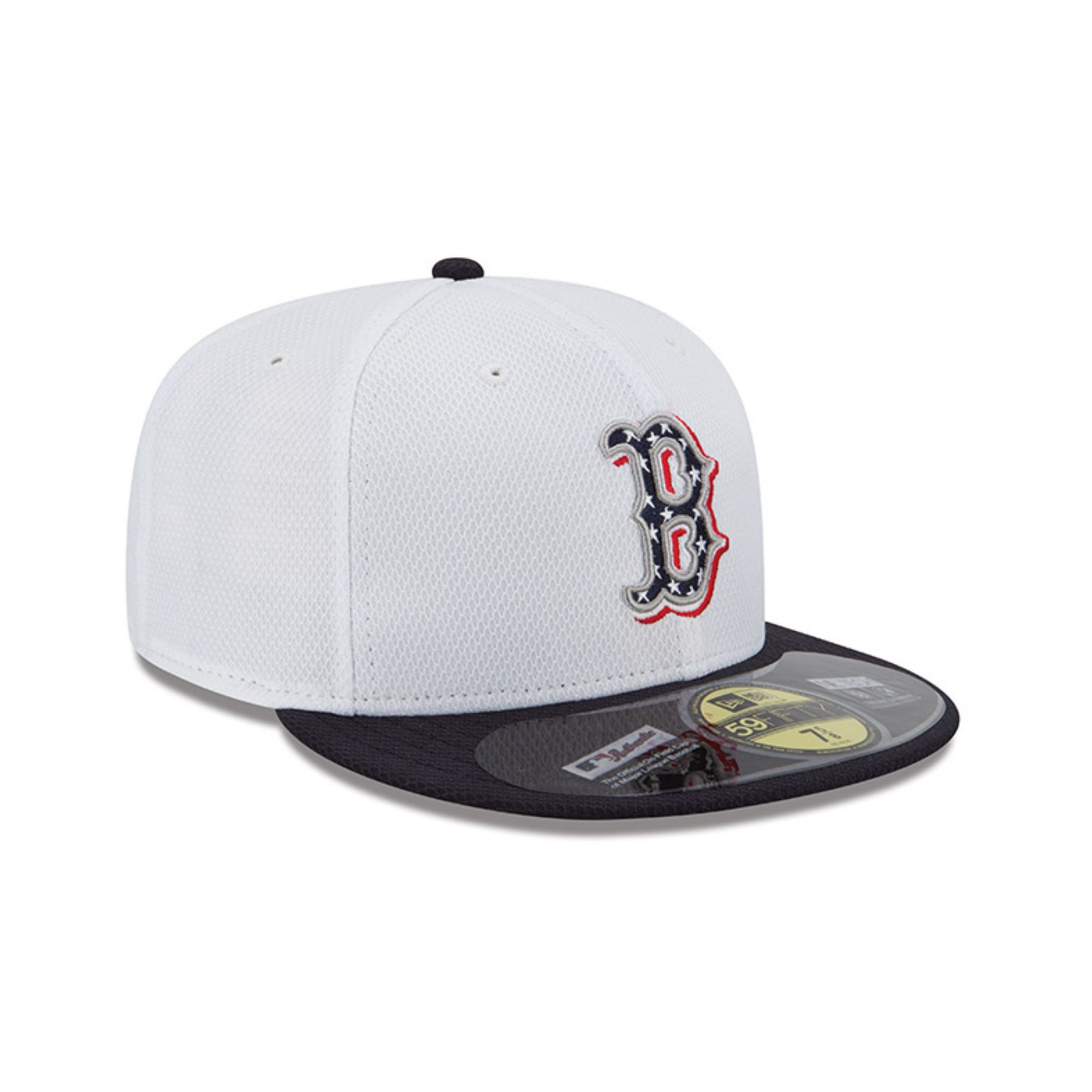 KTZ Boston Red Sox Mlb July 4th Stars Stripes 59fifty Cap in White