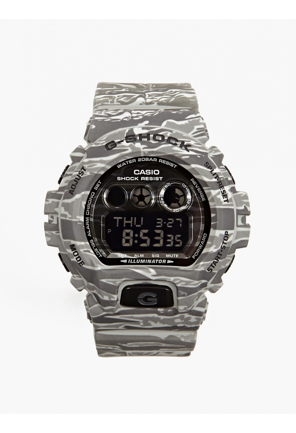 g shock gray and blue