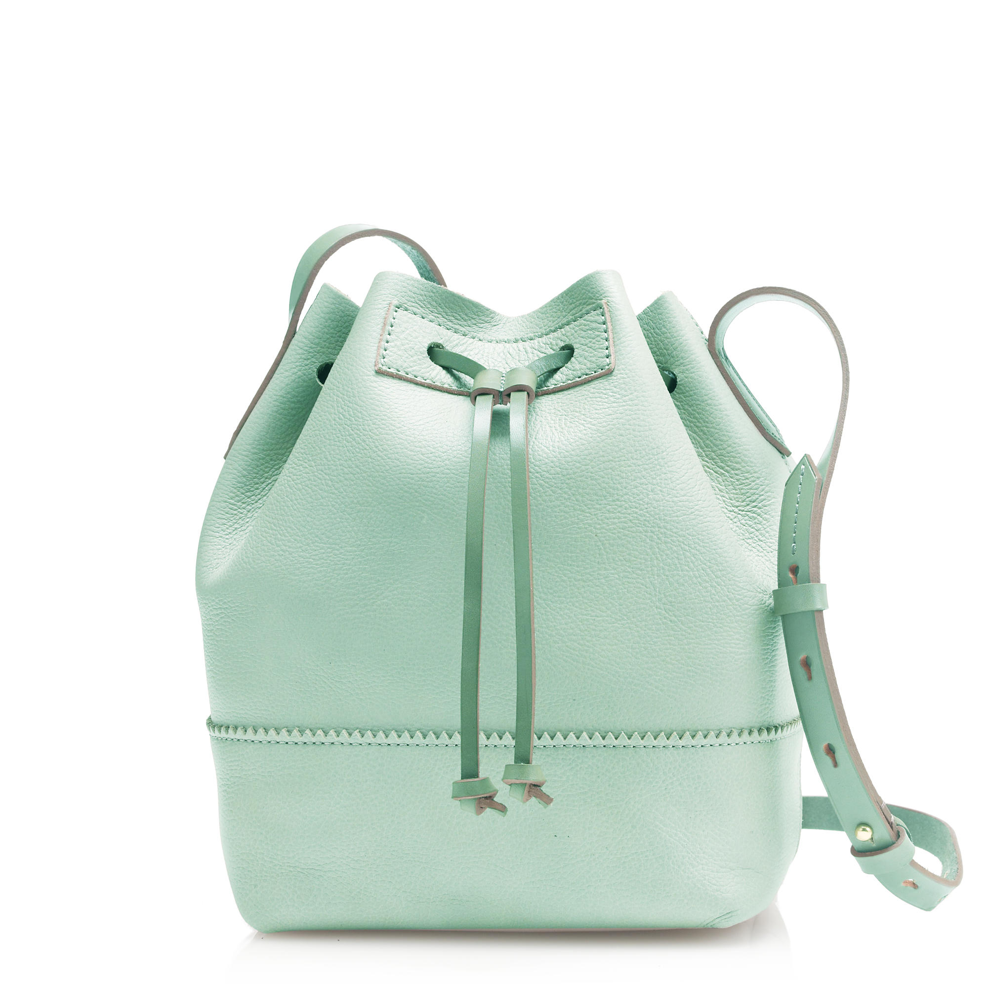 Lyst J Crew Downing Bucket Bag In Green Gallery