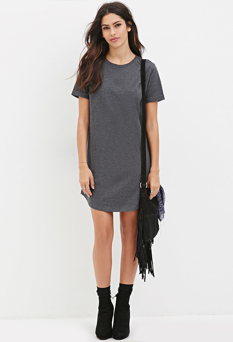 Charcoal grey t shirt dress Clearance