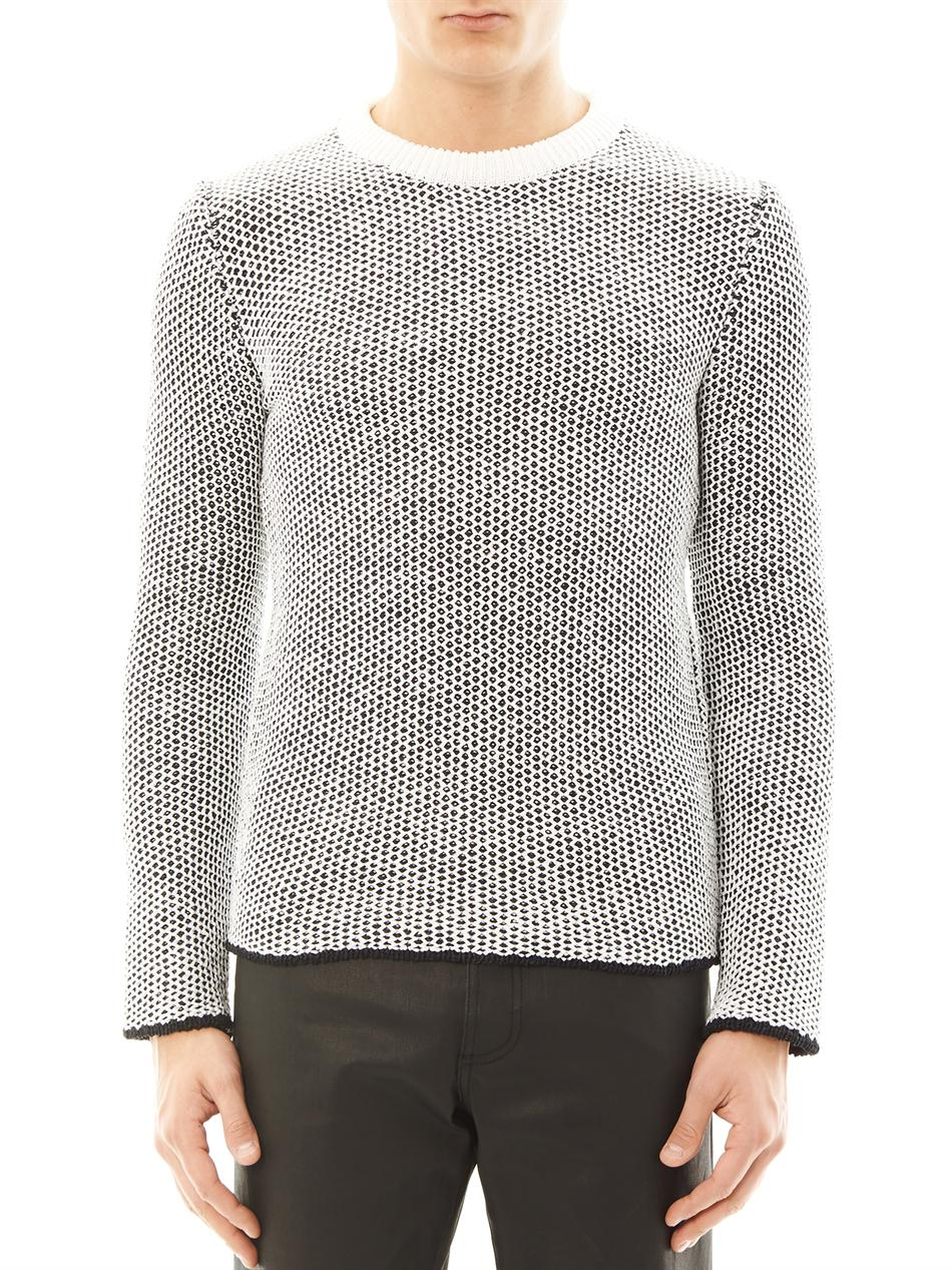 balenciaga grey crew neck