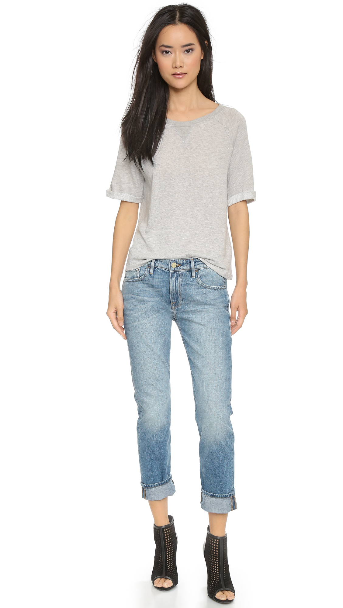 FRAME Le Grand Garcon Boyfriend Jeans 
