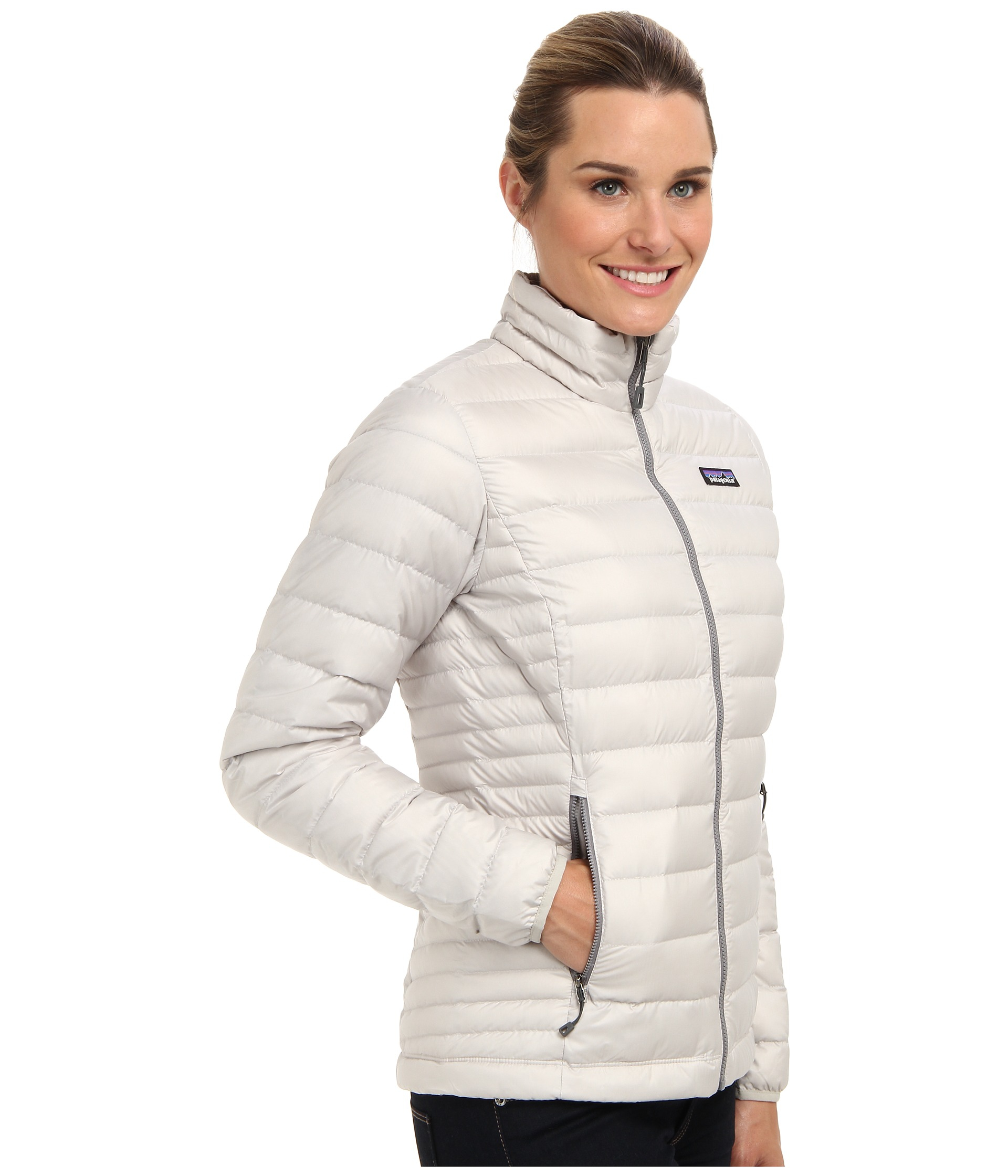 white patagonia down jacket, Off 64 