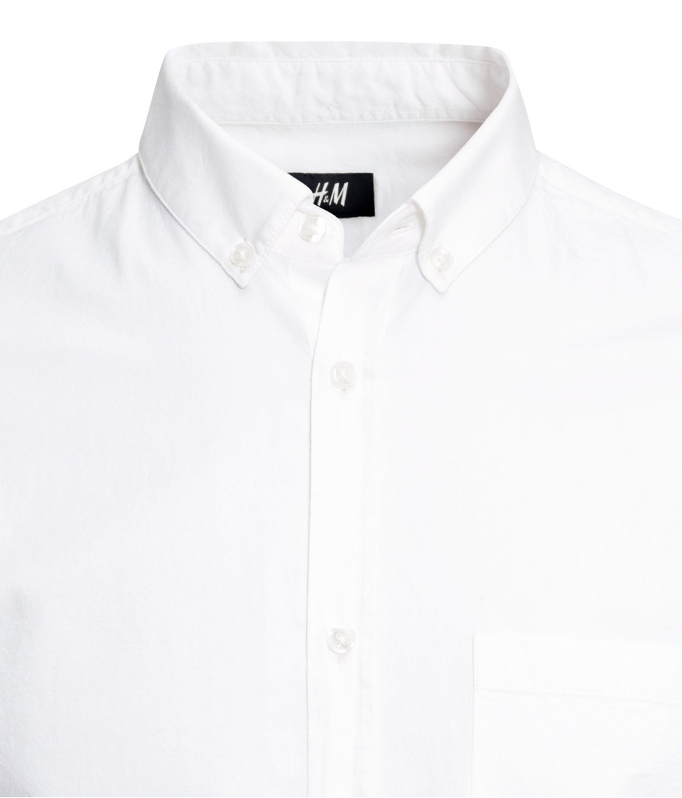 h&m short sleeve blouse