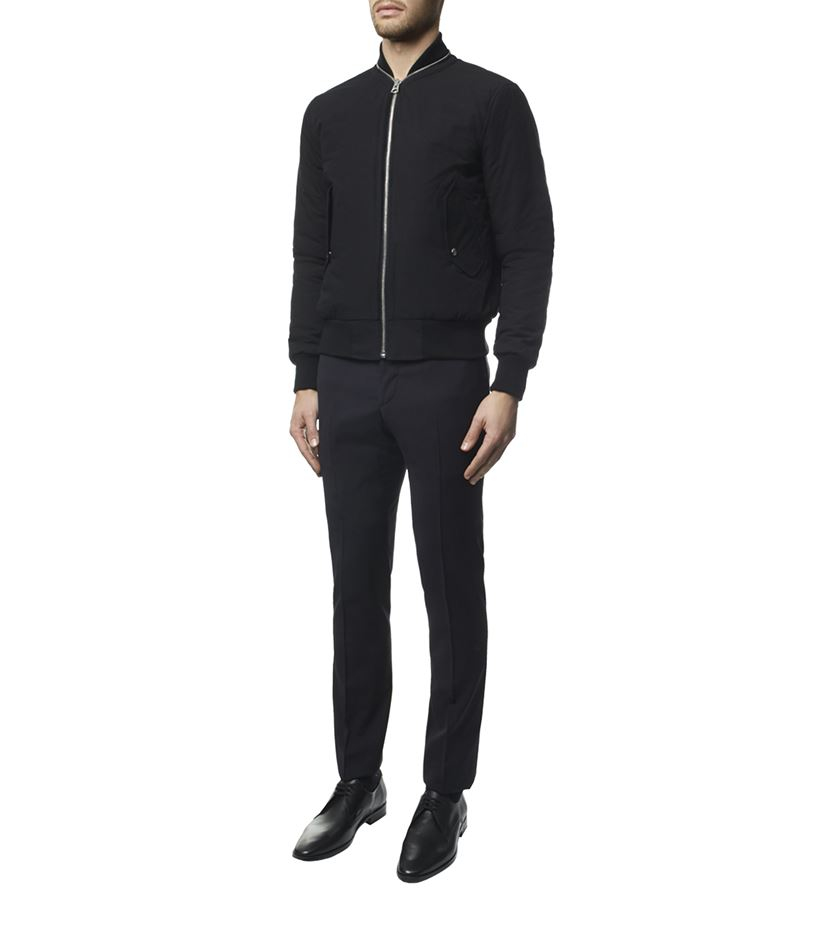 distortion bomber jacket