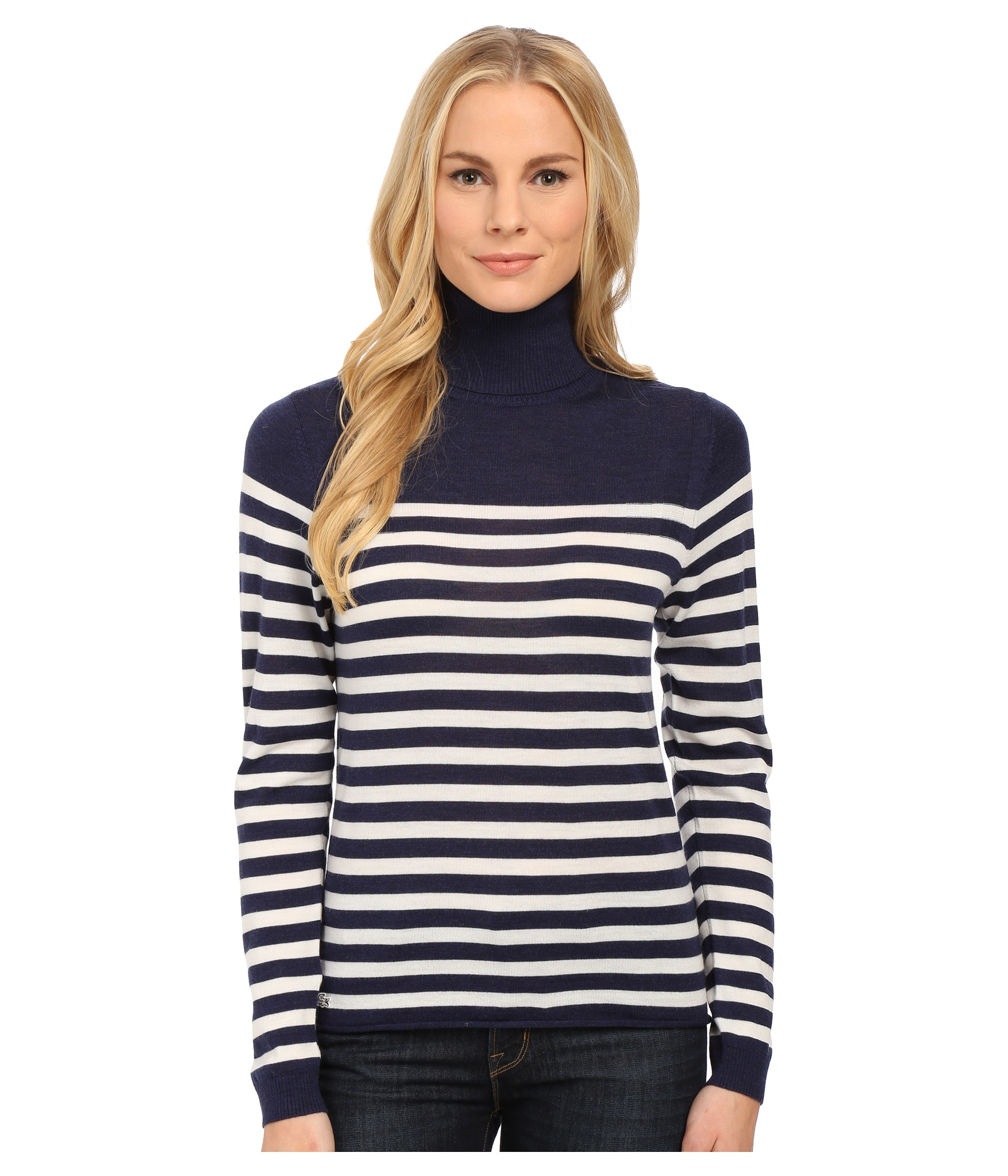 lacoste turtleneck sweater