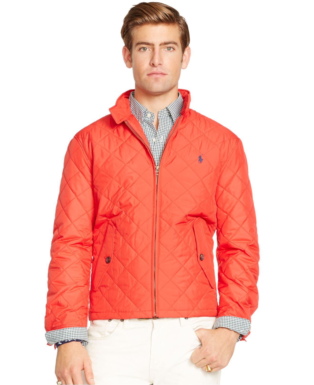 ralph lauren quilted hoodie