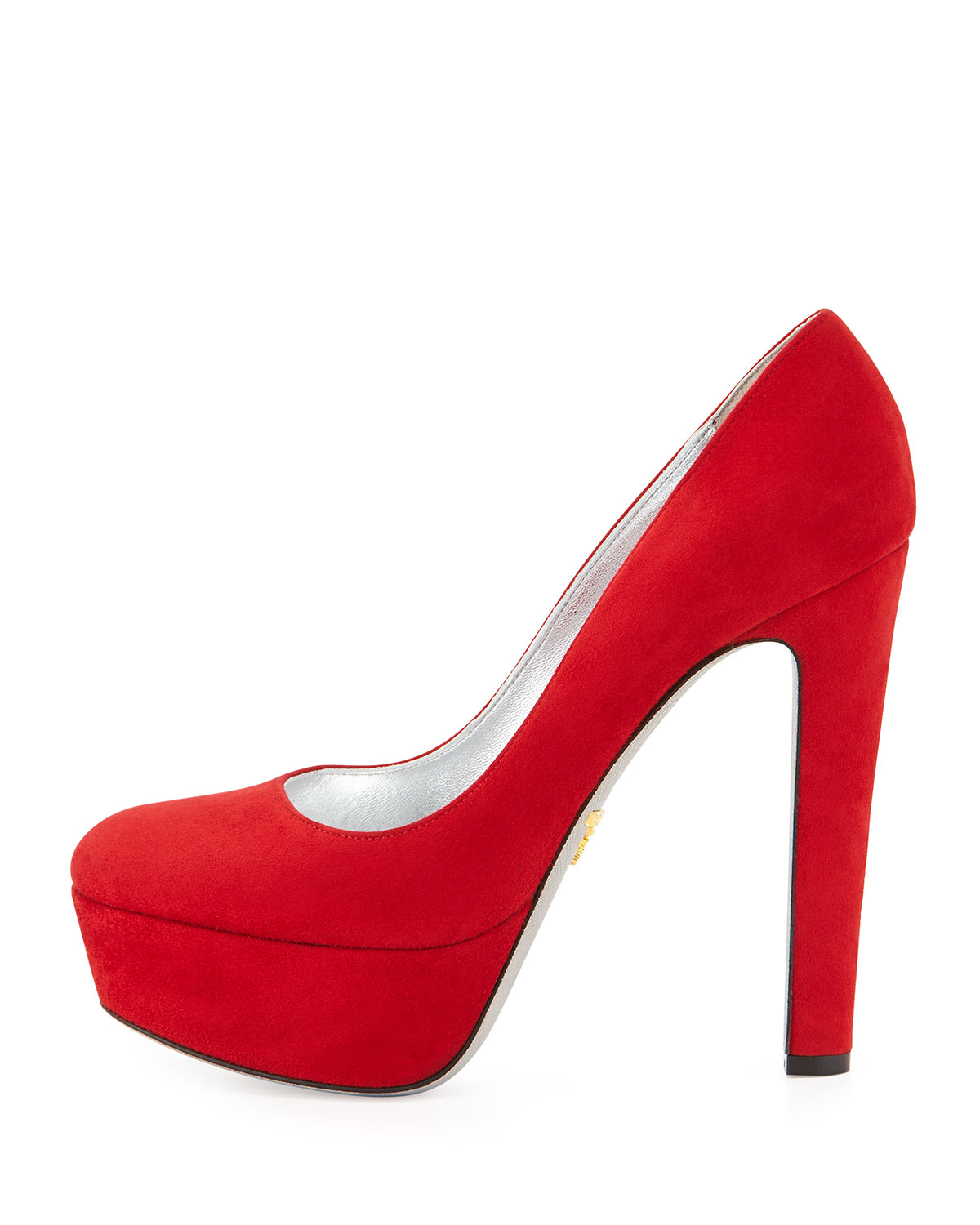 red bottom heels prada