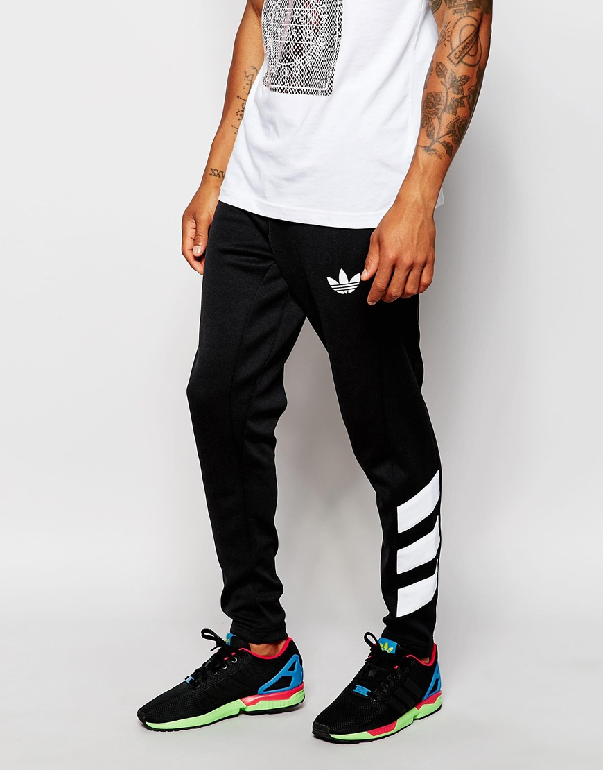 adidas track pants skinny