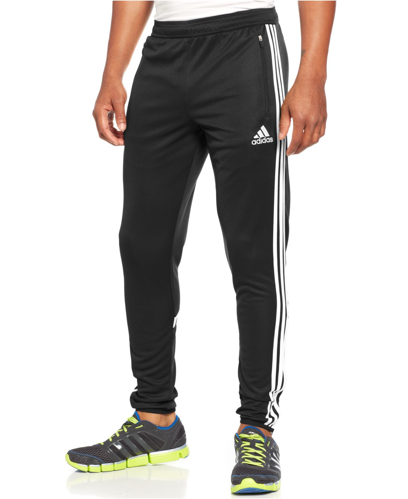 Lyst - Adidas Men's Condivo Tapered Tricot Joggers in Black for Men