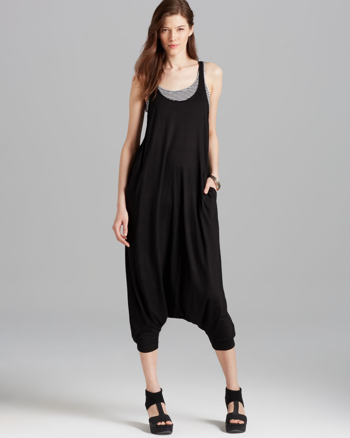 black harem jumpsuit