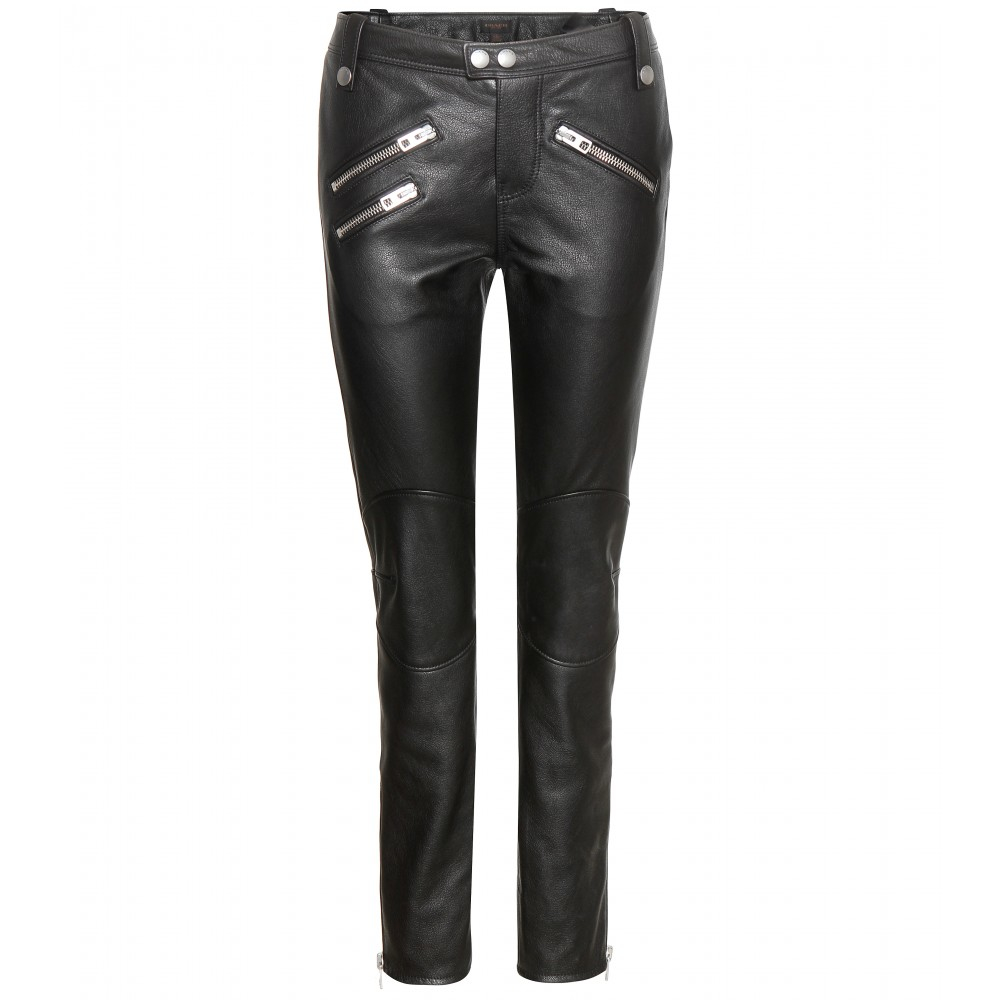 Купить Черные Кожаные Брюки Женские В Екатеринбурге