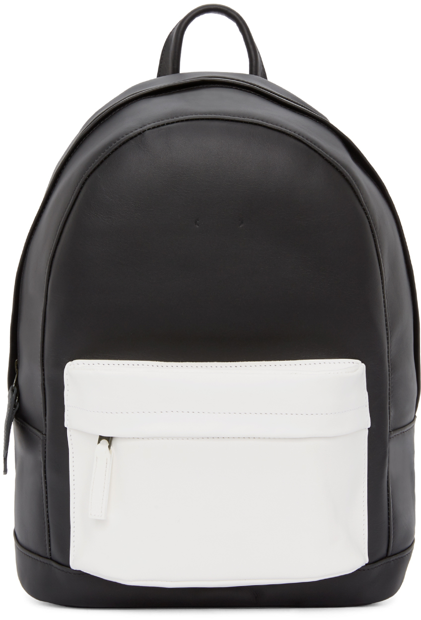PB 0110 Matte Black And White Ca 7 Backpack for Men - Lyst