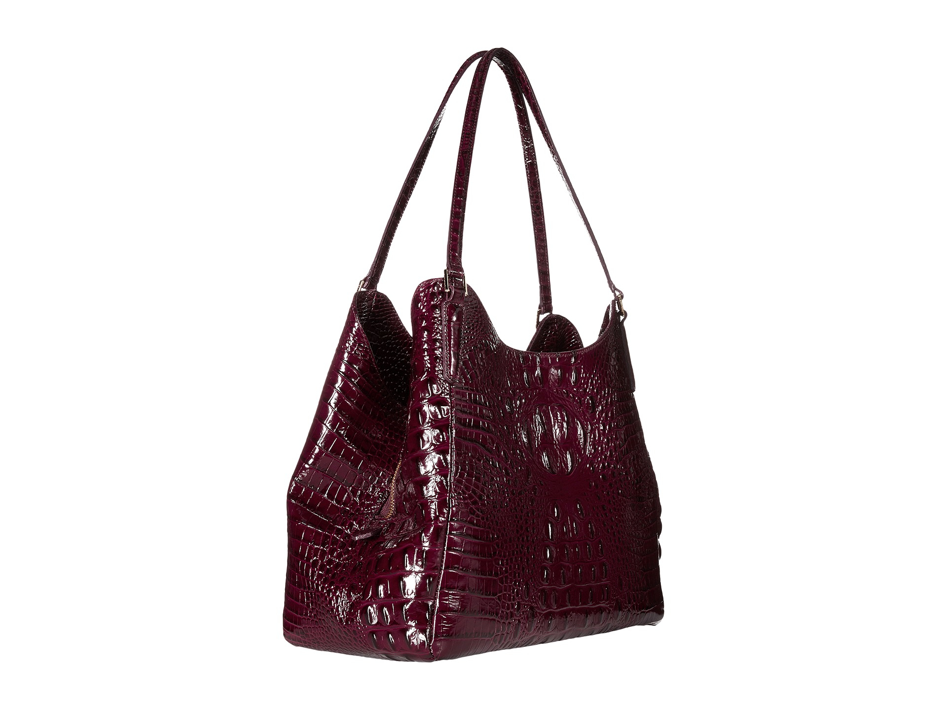 Lyst Brahmin Dayton Shoulder In Purple Gallery