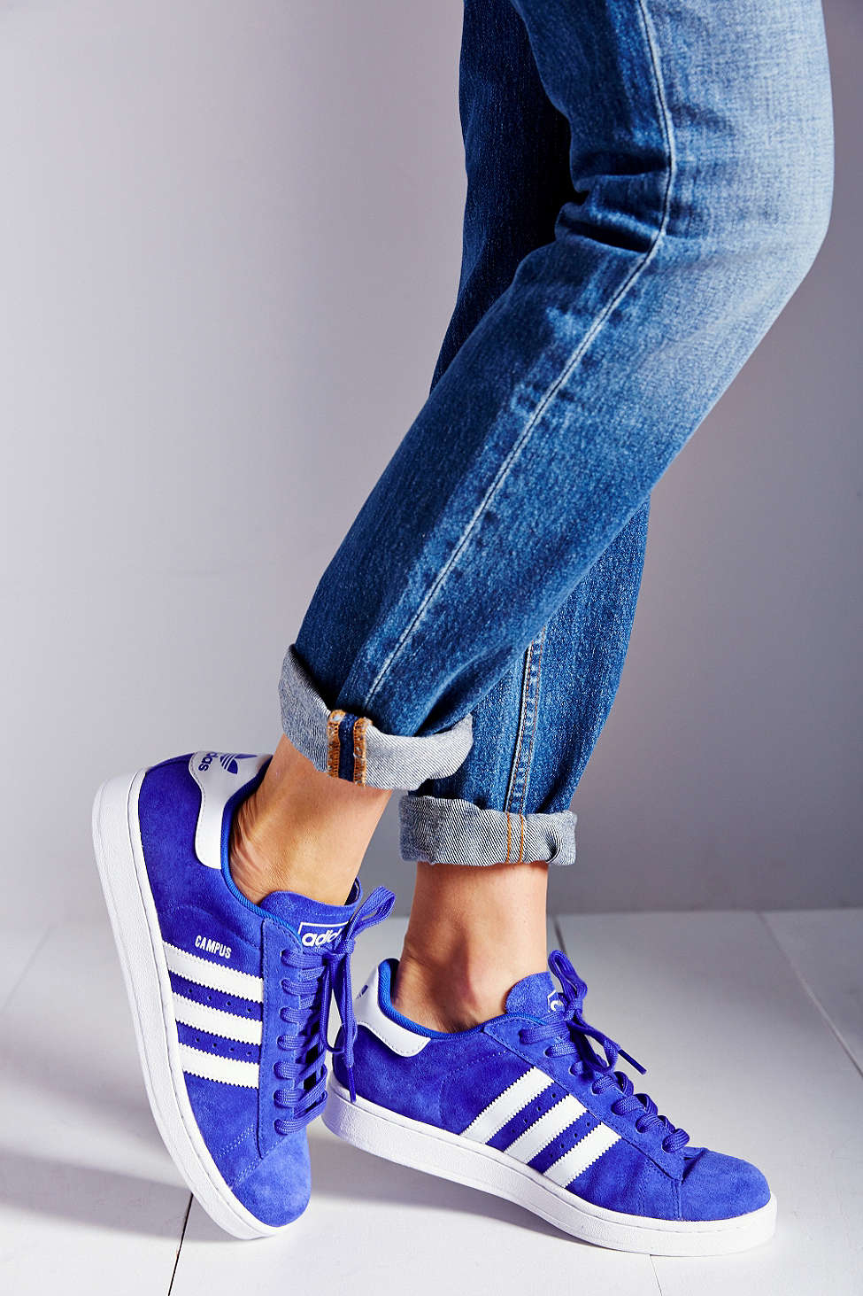 adidas Originals Campus 2 Suede Sneaker in Violet (Blue) | Lyst