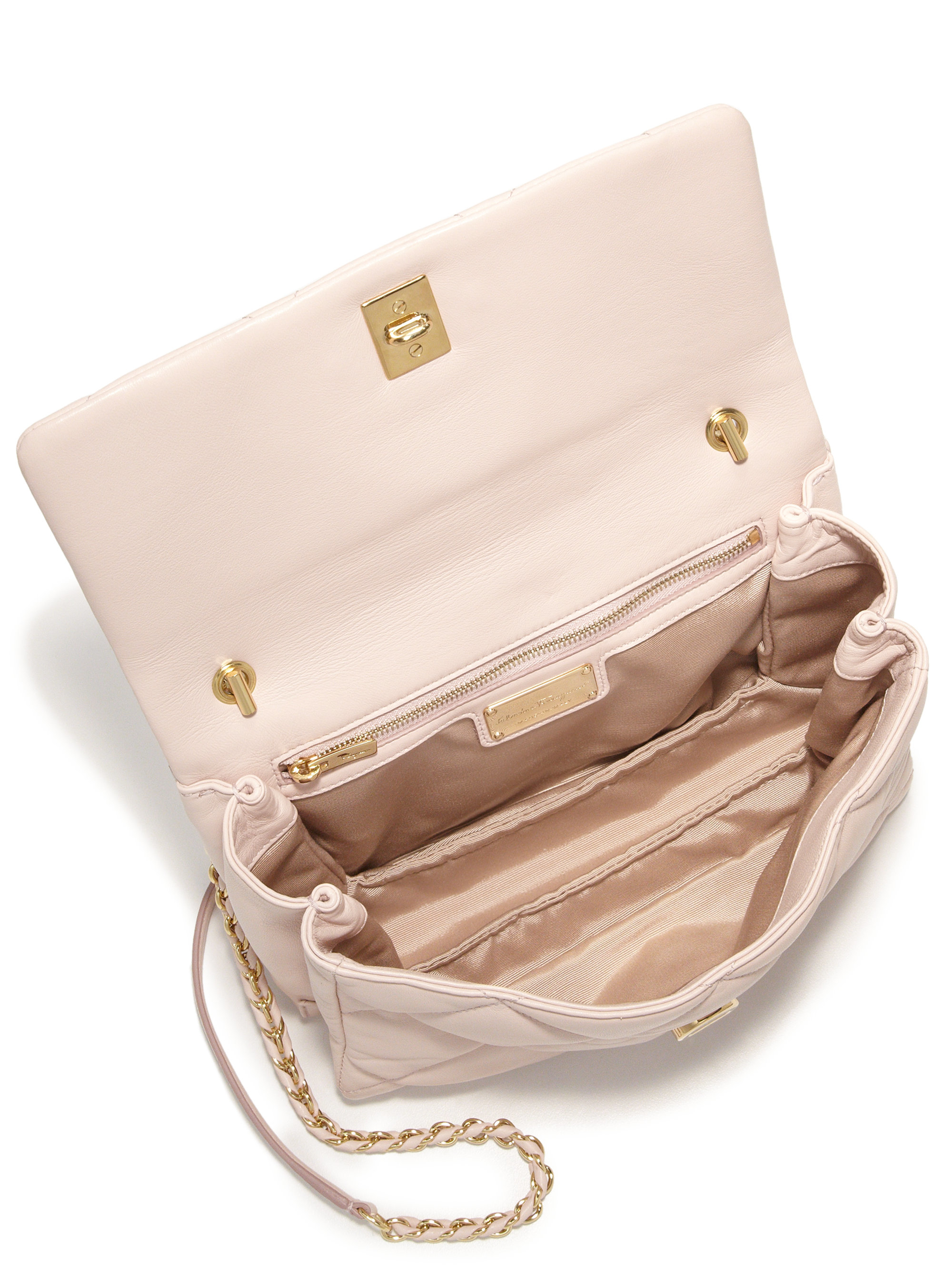 Quilted Nappa Shoulder Bag IUCN Water