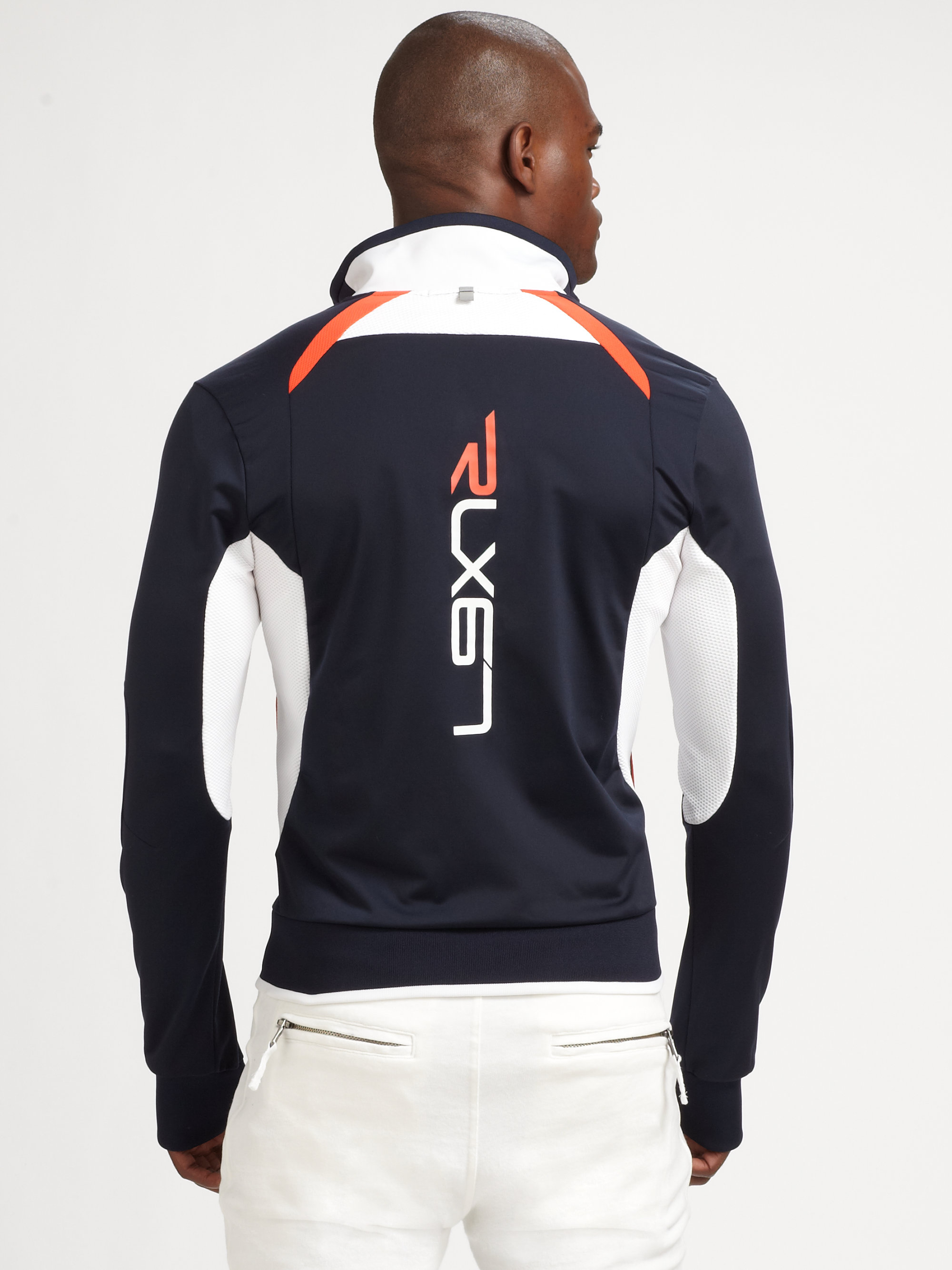 RLX Ralph Lauren Fullzip Jacket in Navy (Blue) for Men - Lyst