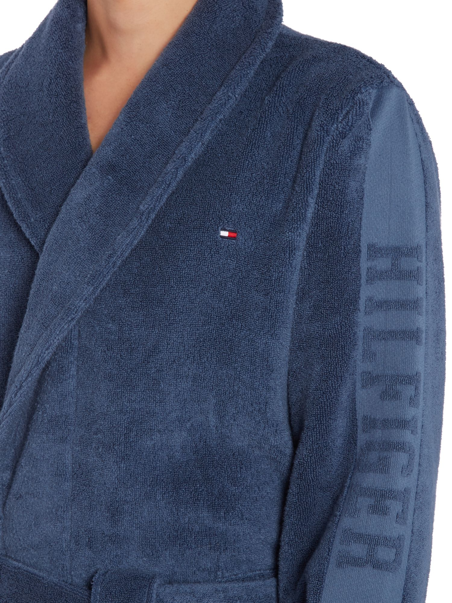 Tommy hilfiger Hilfiger Logo Robe in Blue for Men | Lyst