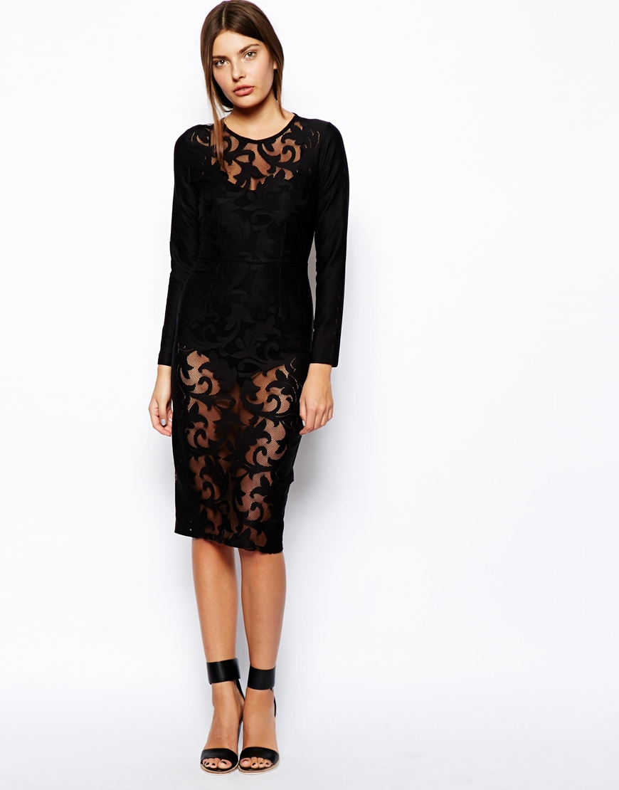 lace bodysuit under dress