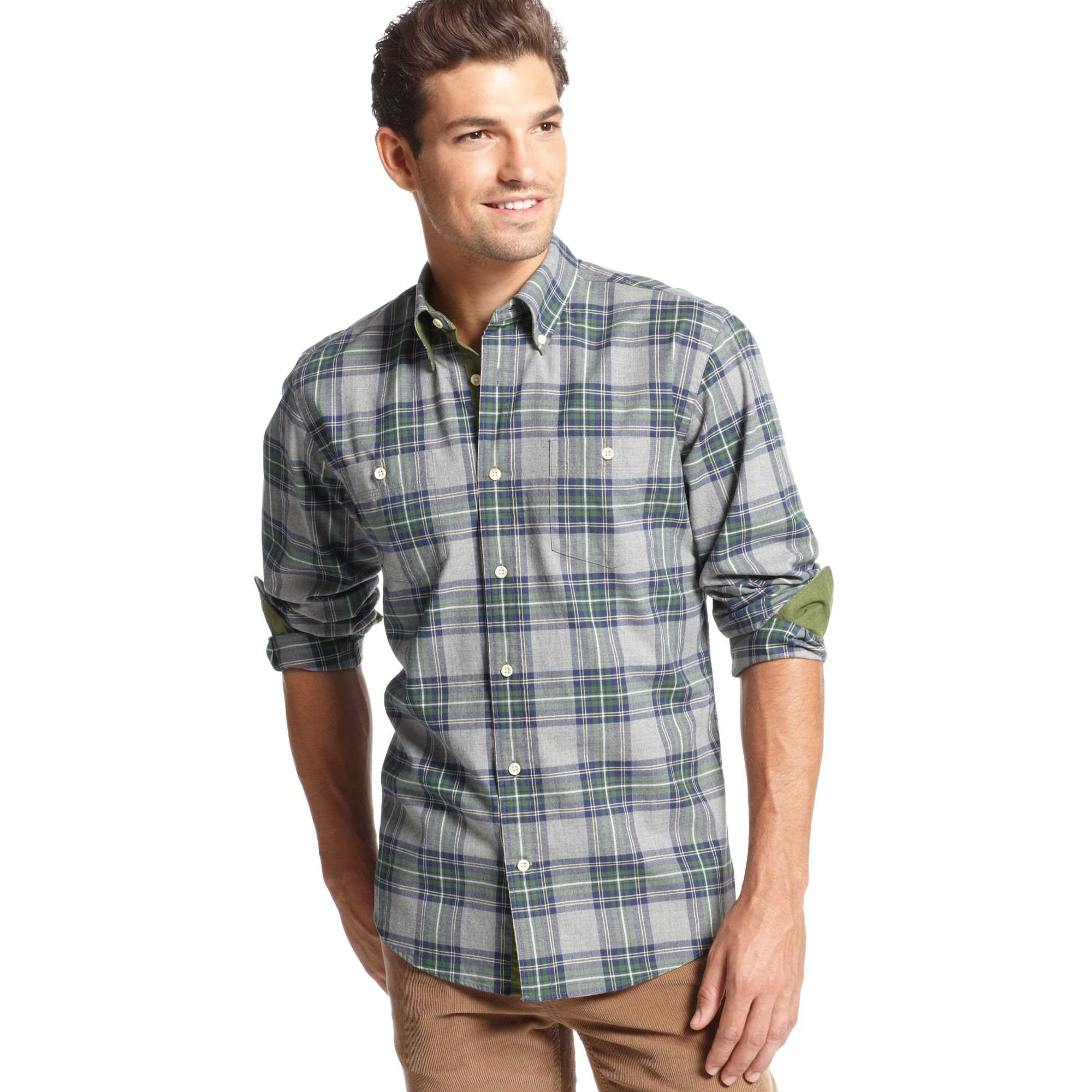 hilfiger flannel shirt
