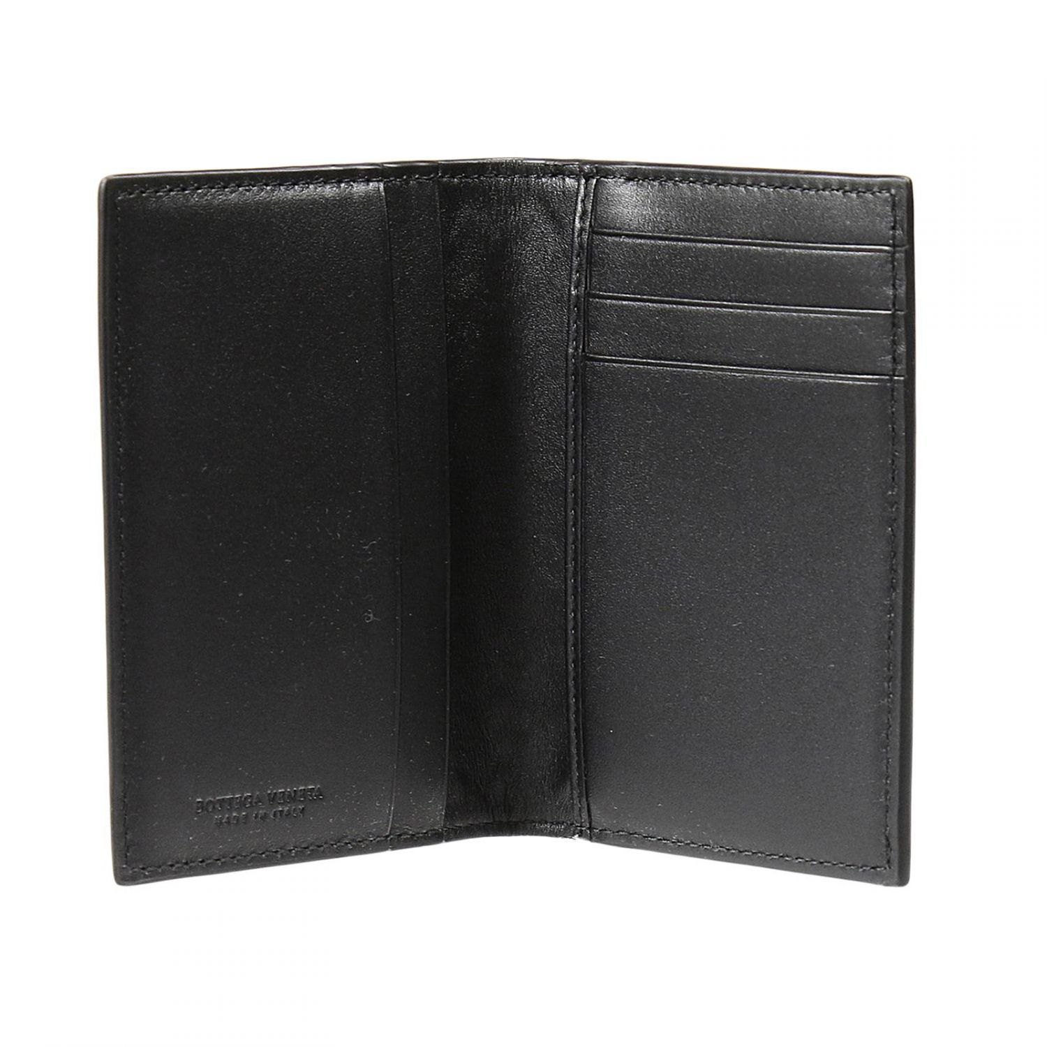 Bottega veneta Wallet Man in Black for Men | Lyst