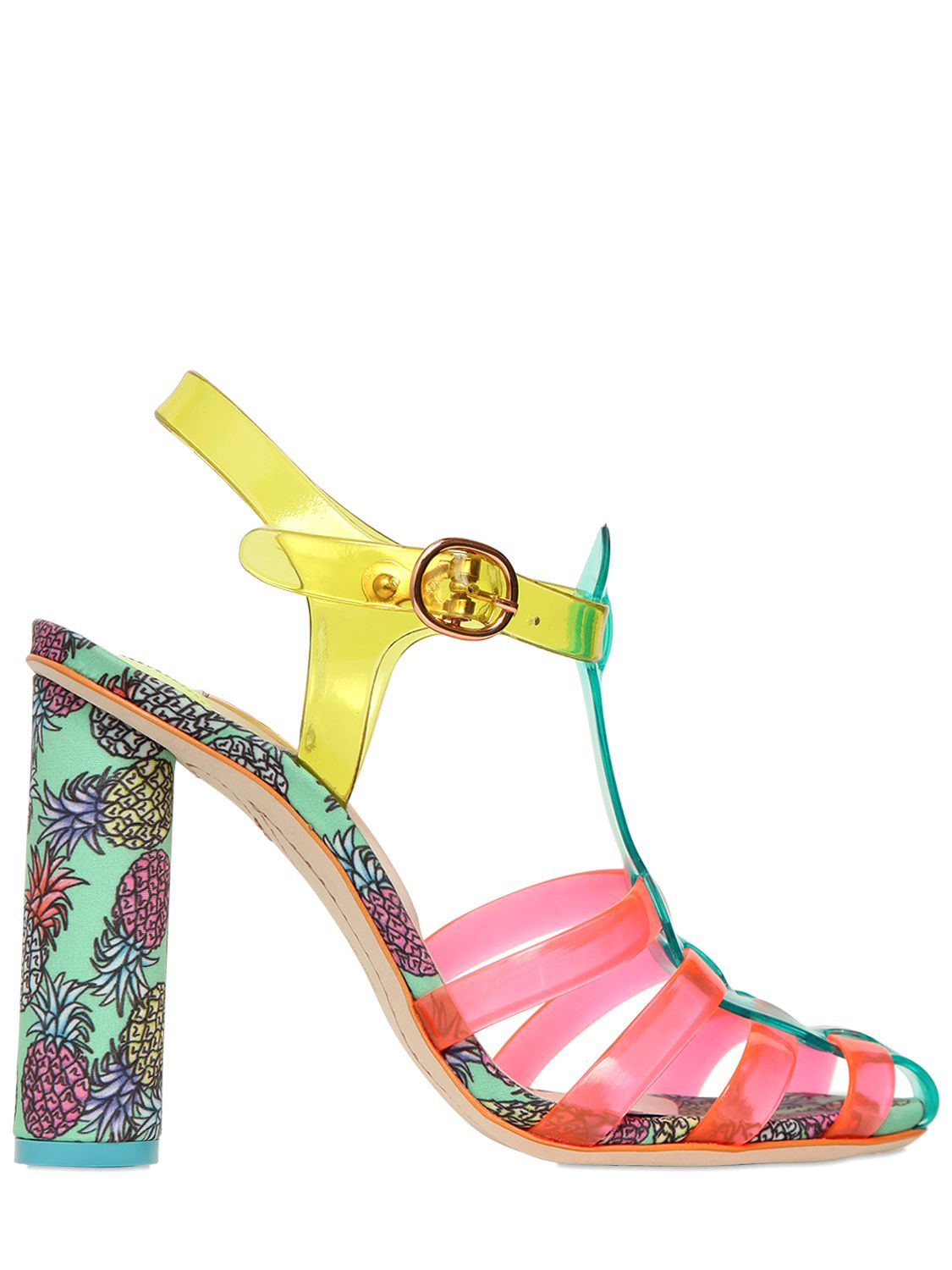 Sophia Webster 100Mm Rosa Pineapple Jelly Sandals | Lyst