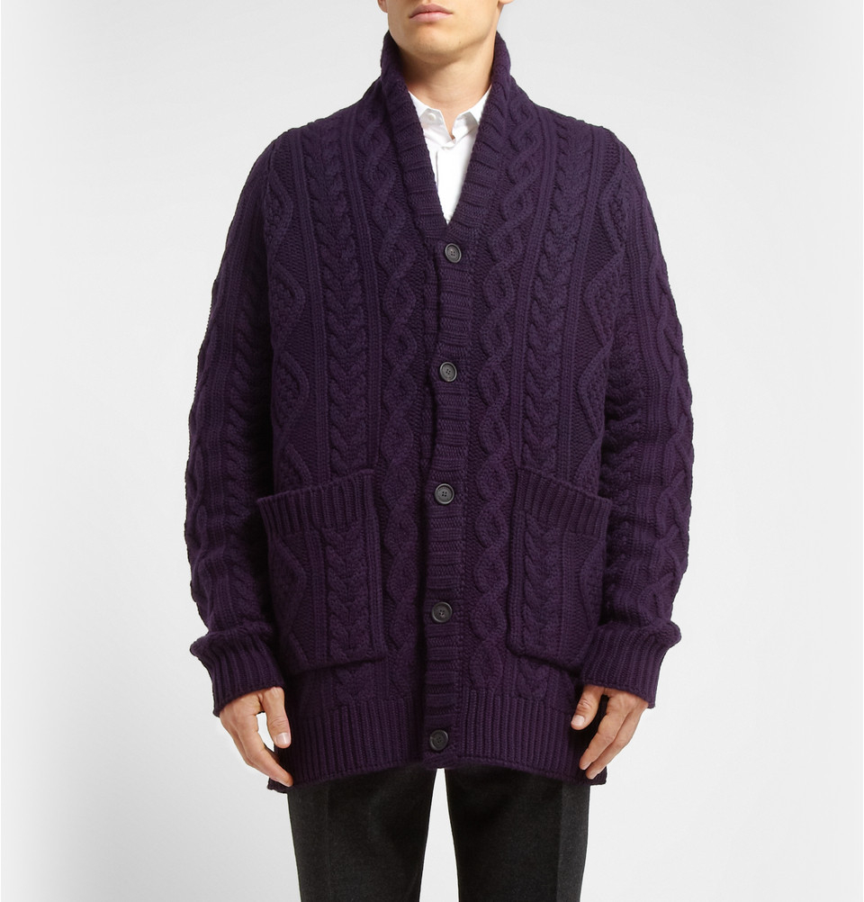 burberry prorsum cardigan