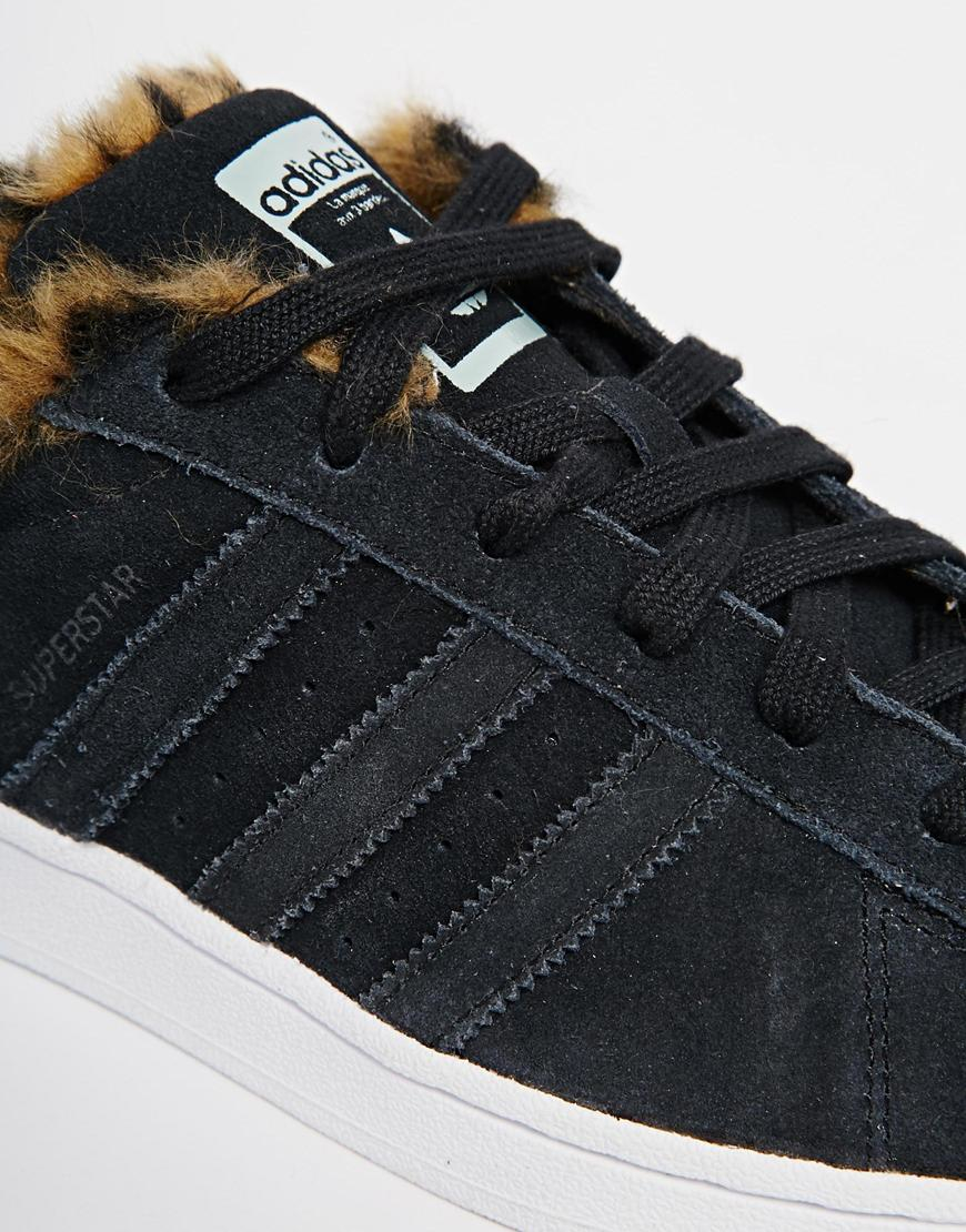 adidas sneakers with fur on top