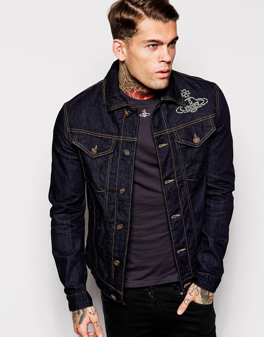 vivienne westwood mens denim jacket