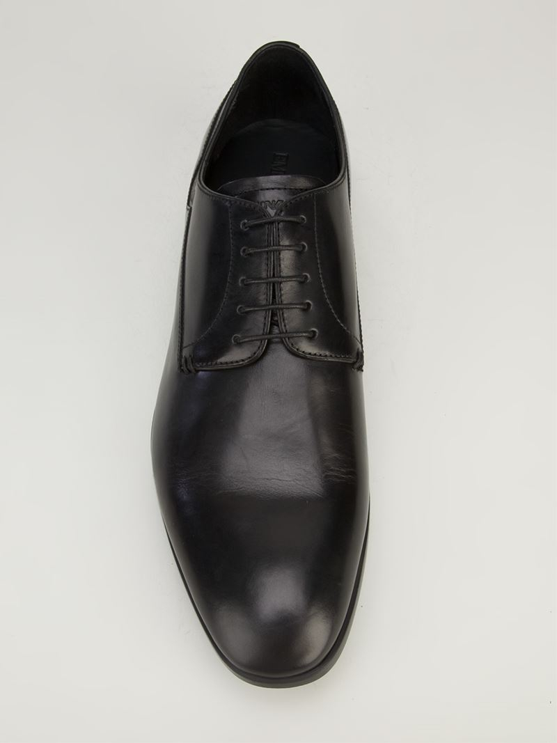 emporio armani derby shoes