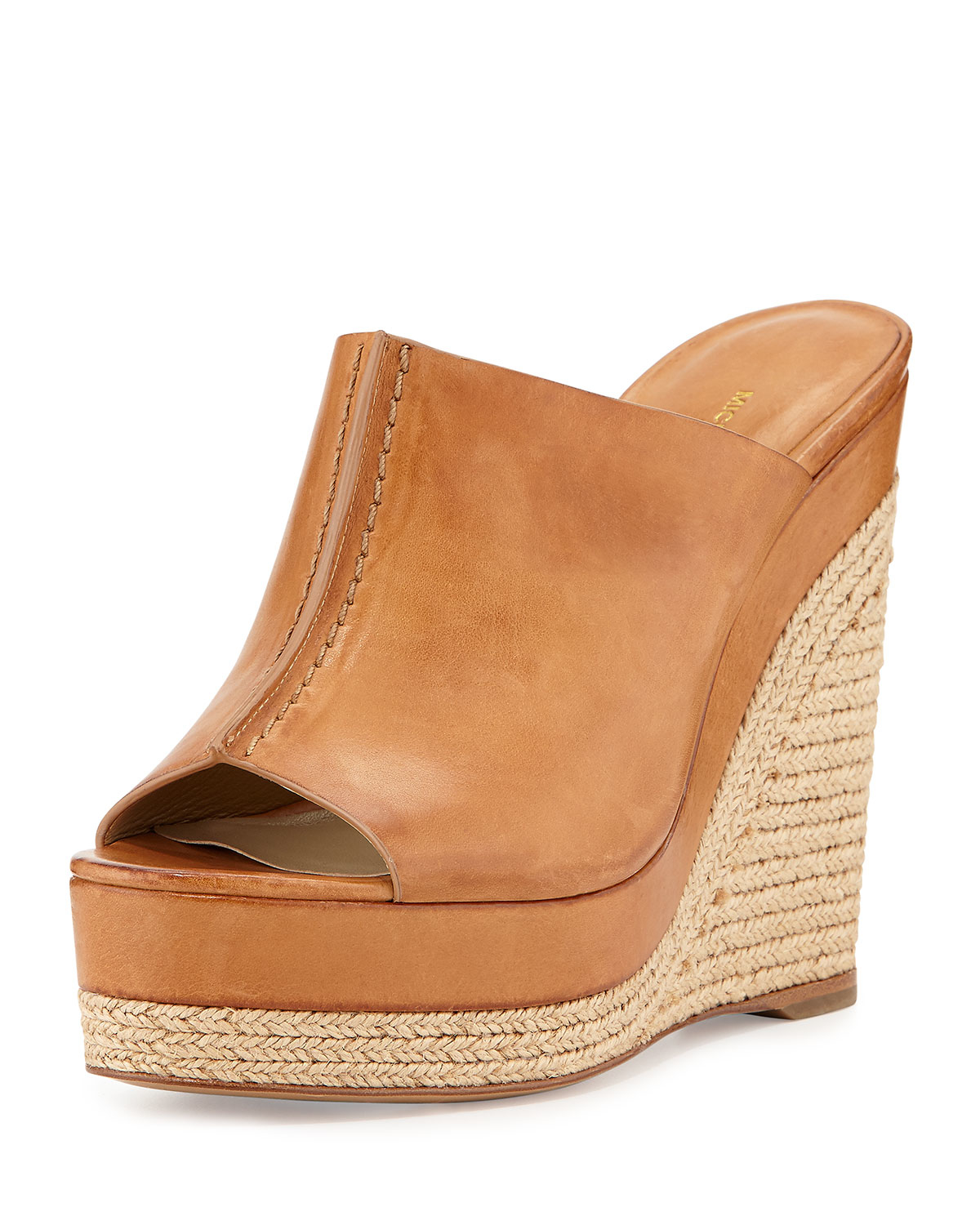 Michael Kors Charlize Leather Wedge 