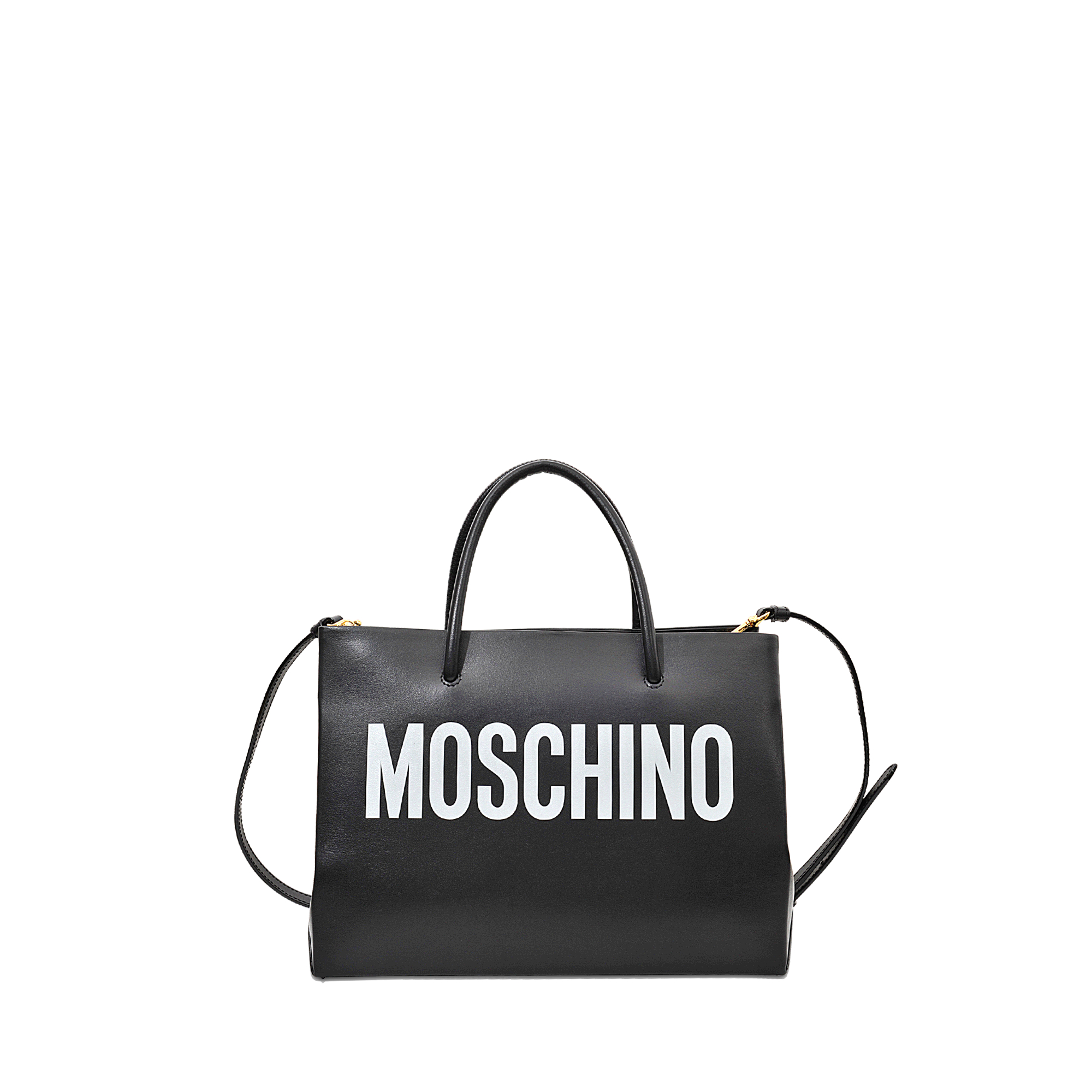 Moschino Small Shopping Bag in Black - Lyst