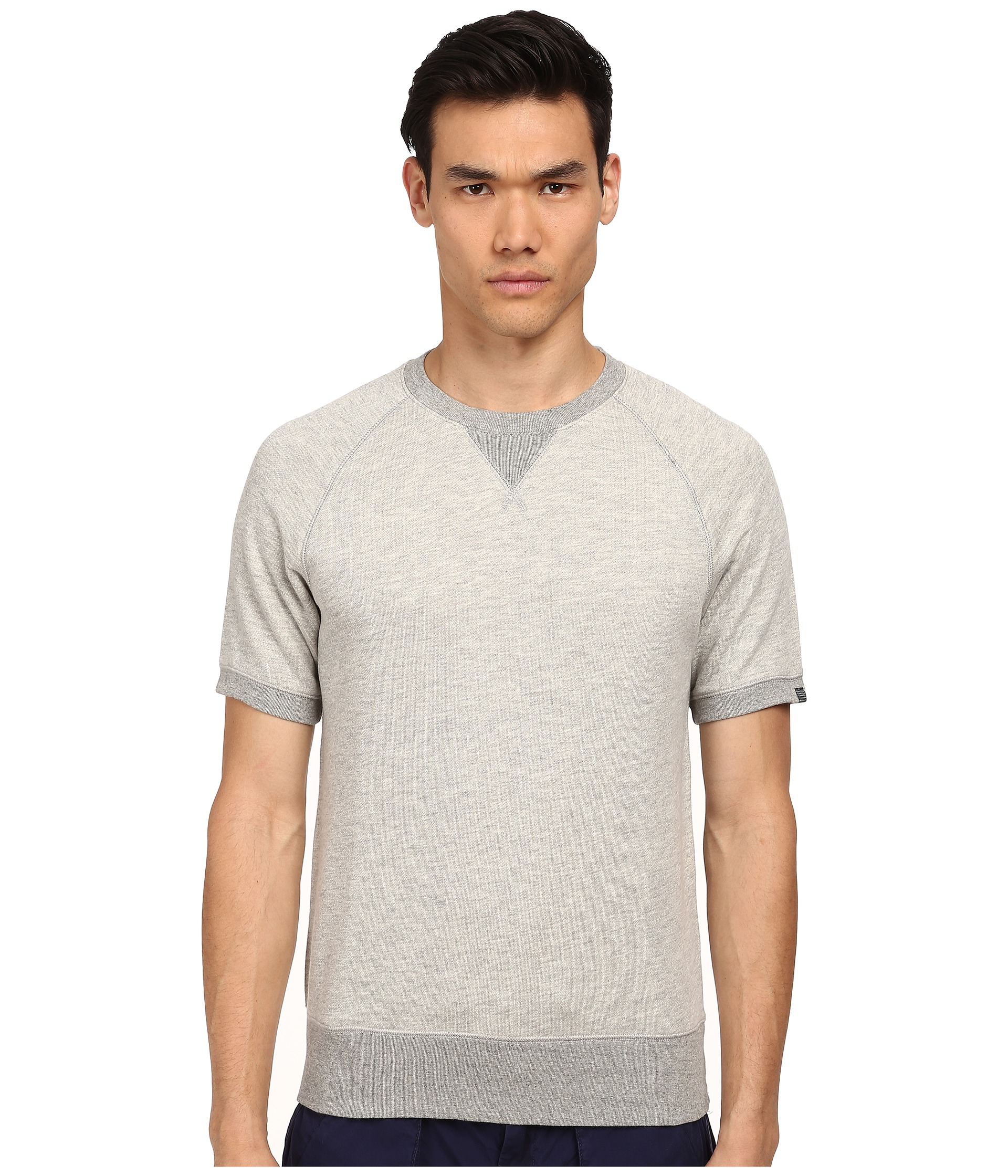 Jack Spade Mens Herrity Short-Sleeve Sweatshirt