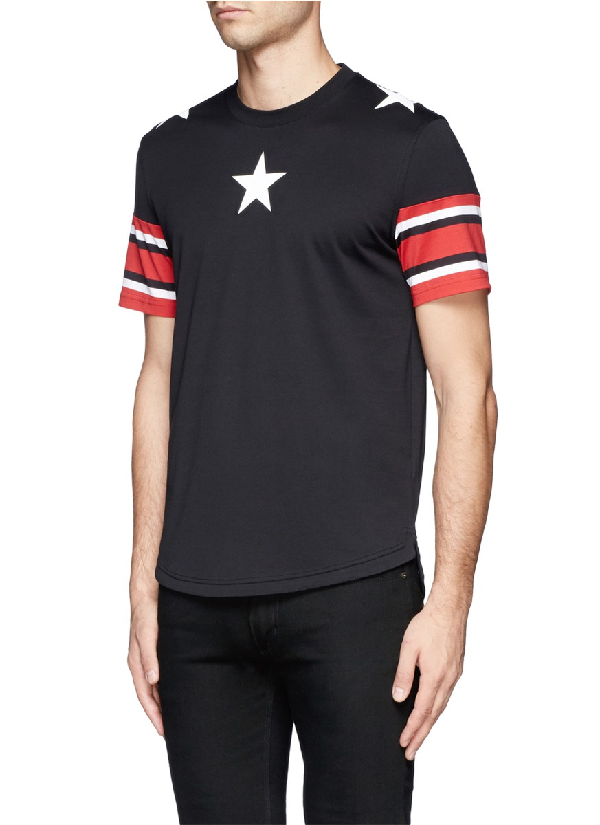 givenchy t shirt black red