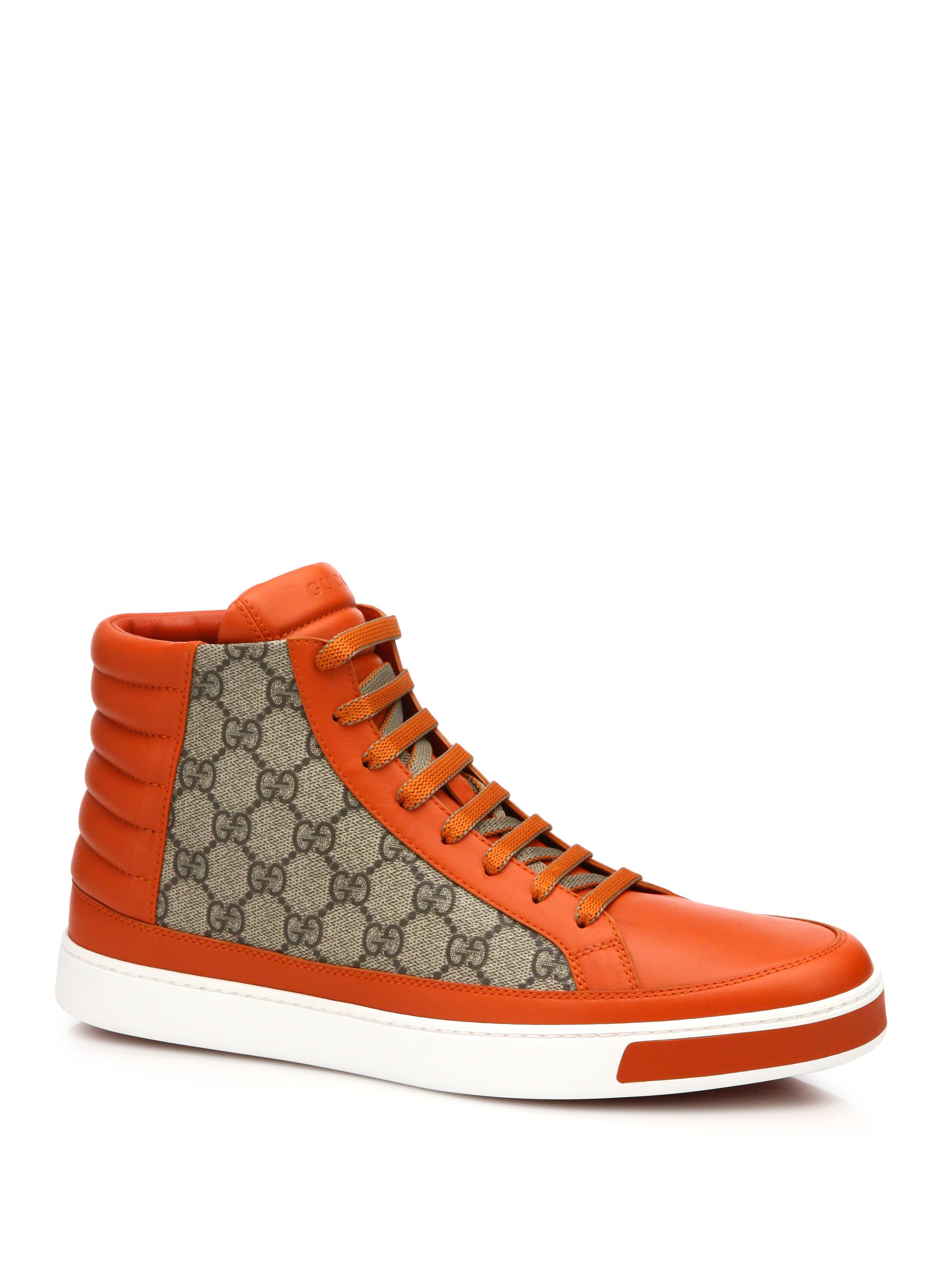 gucci sneakers orange