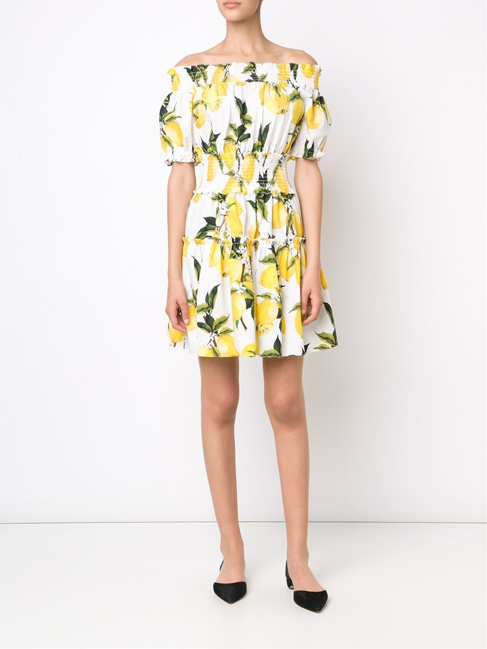 dolce and gabbana lemon print
