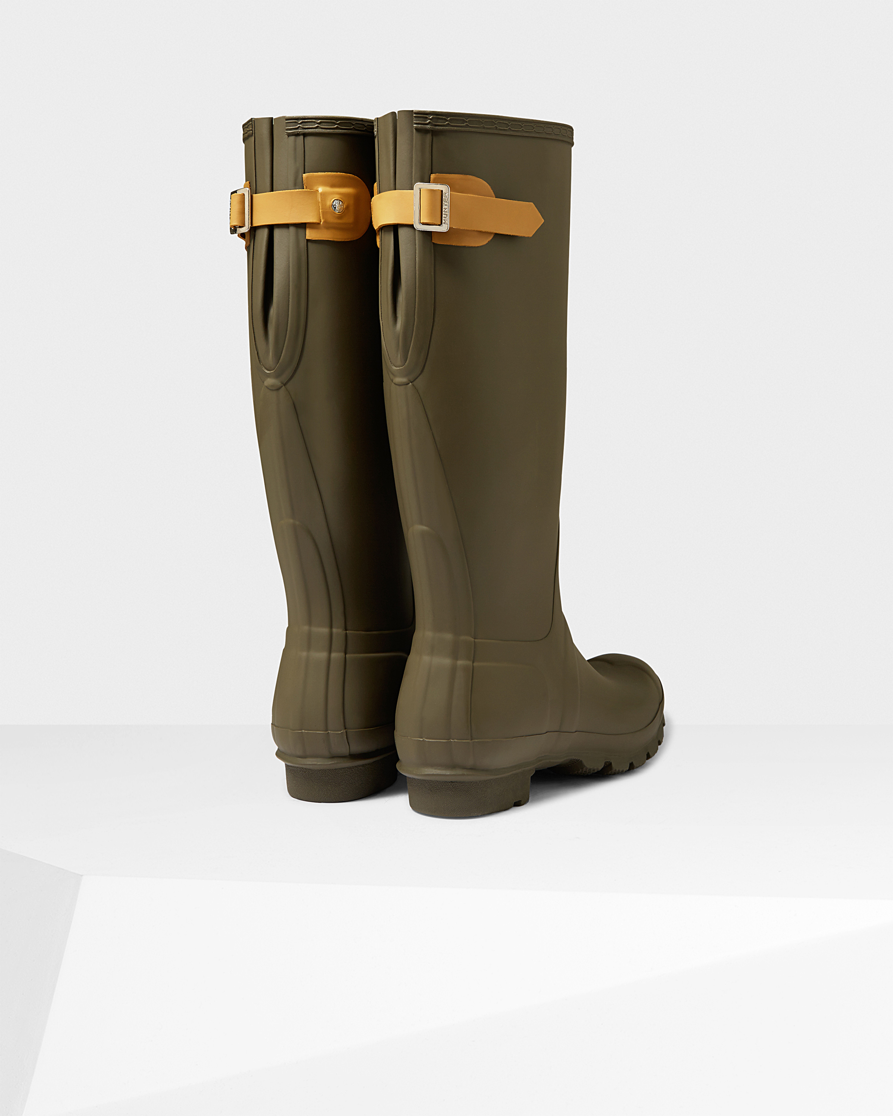 swamp green hunter boots