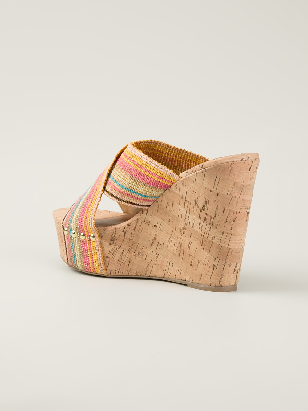 Steve madden Wedge Mules | Lyst
