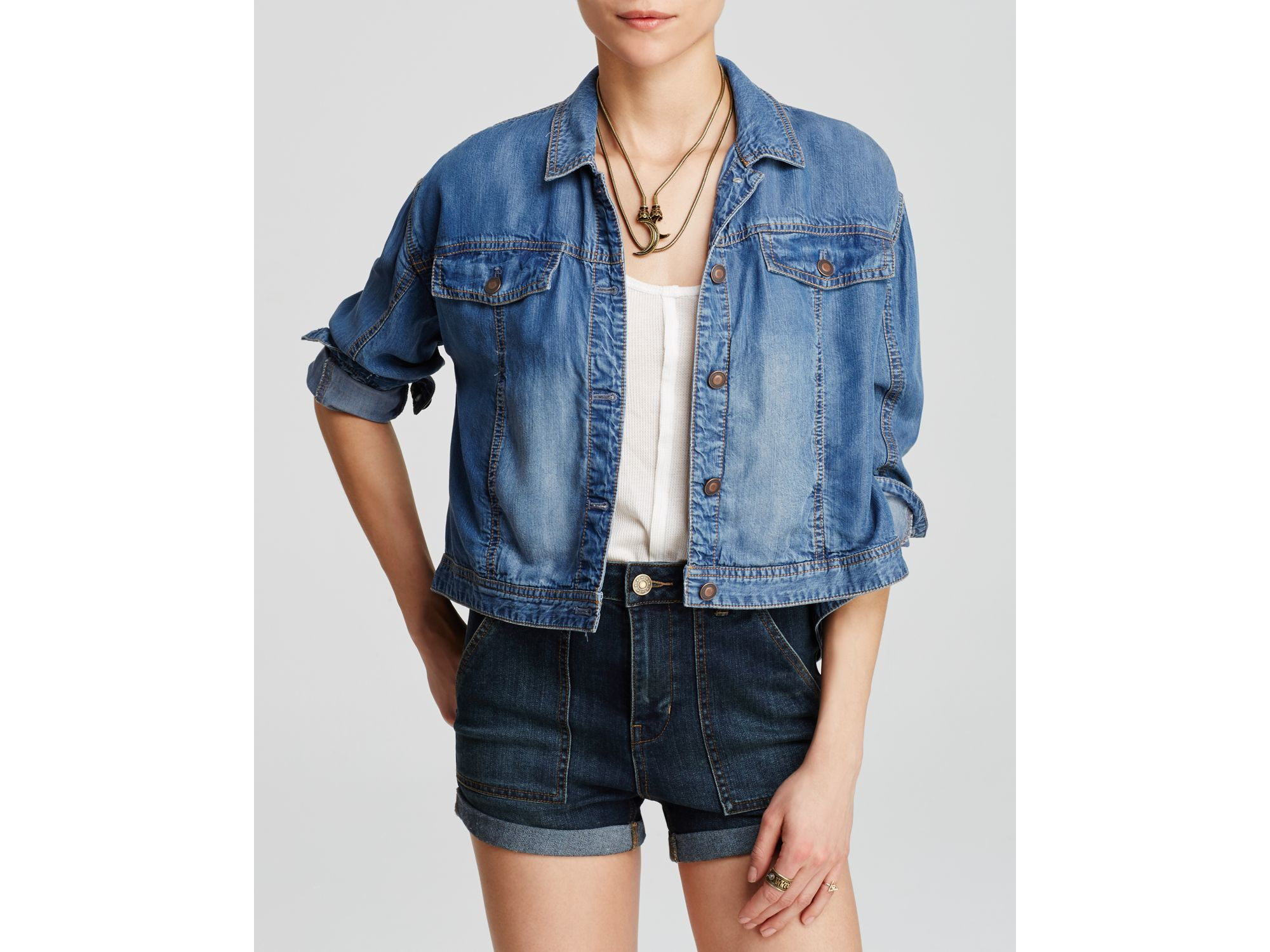 tencel denim jacket