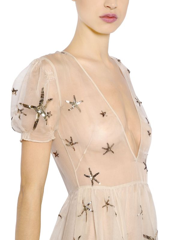 valentino organza dress
