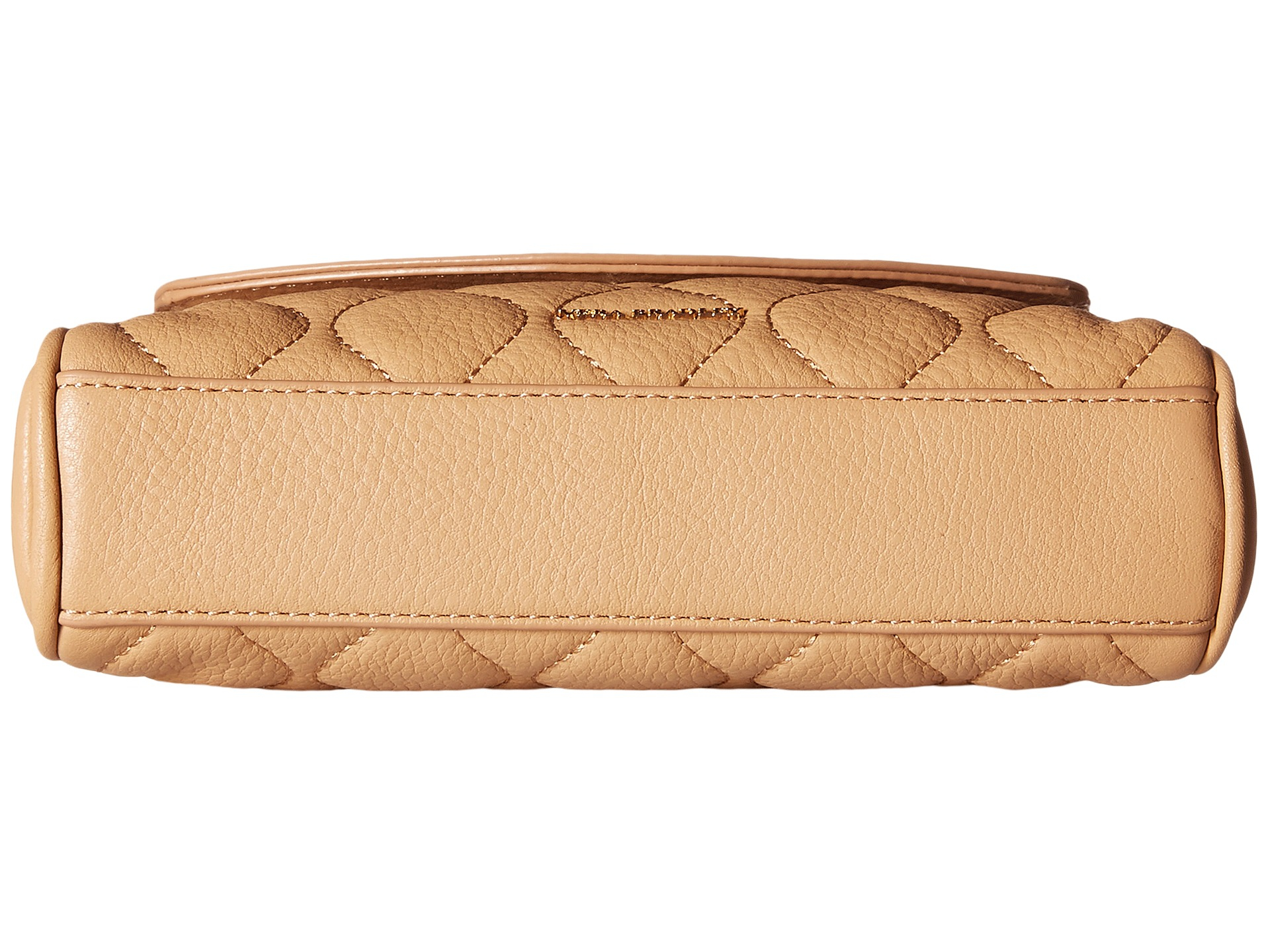 Vera Bradley Leather Quilted Sarah Crossbody in Nude (Natural) Lyst