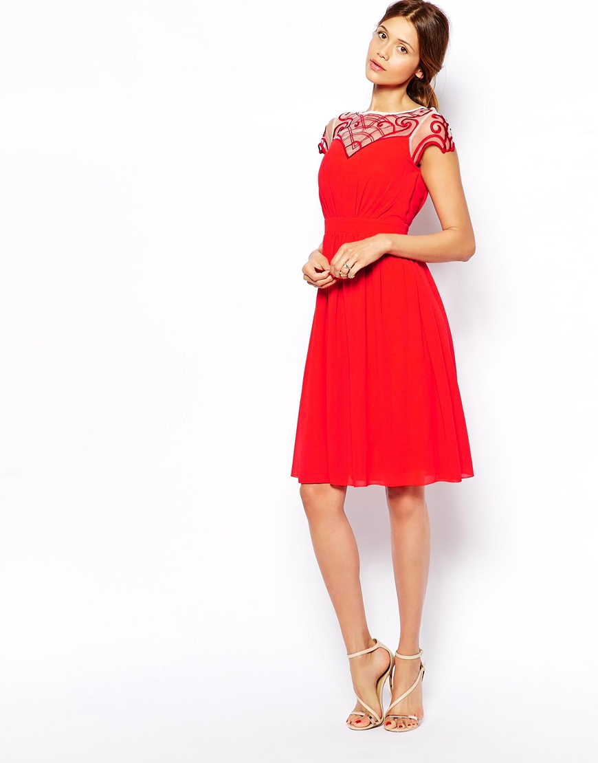 little mistress red dress