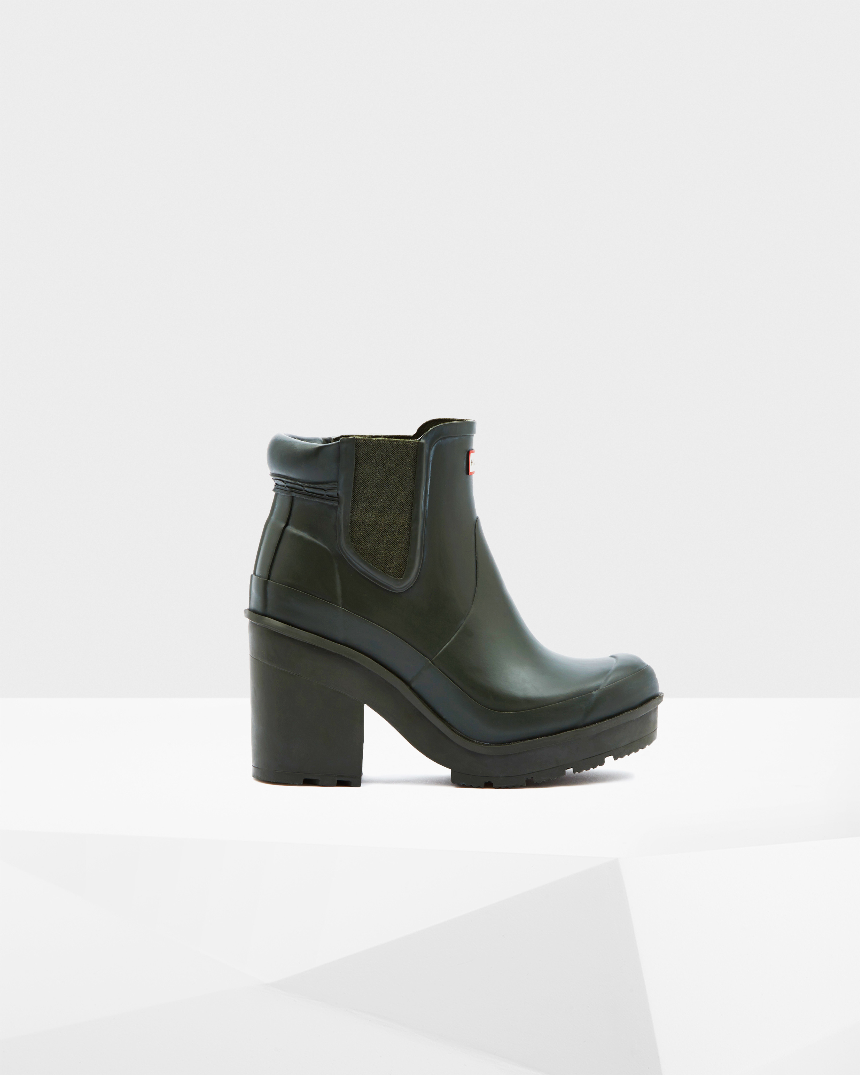 Hunter chelsea dark olive hot sale
