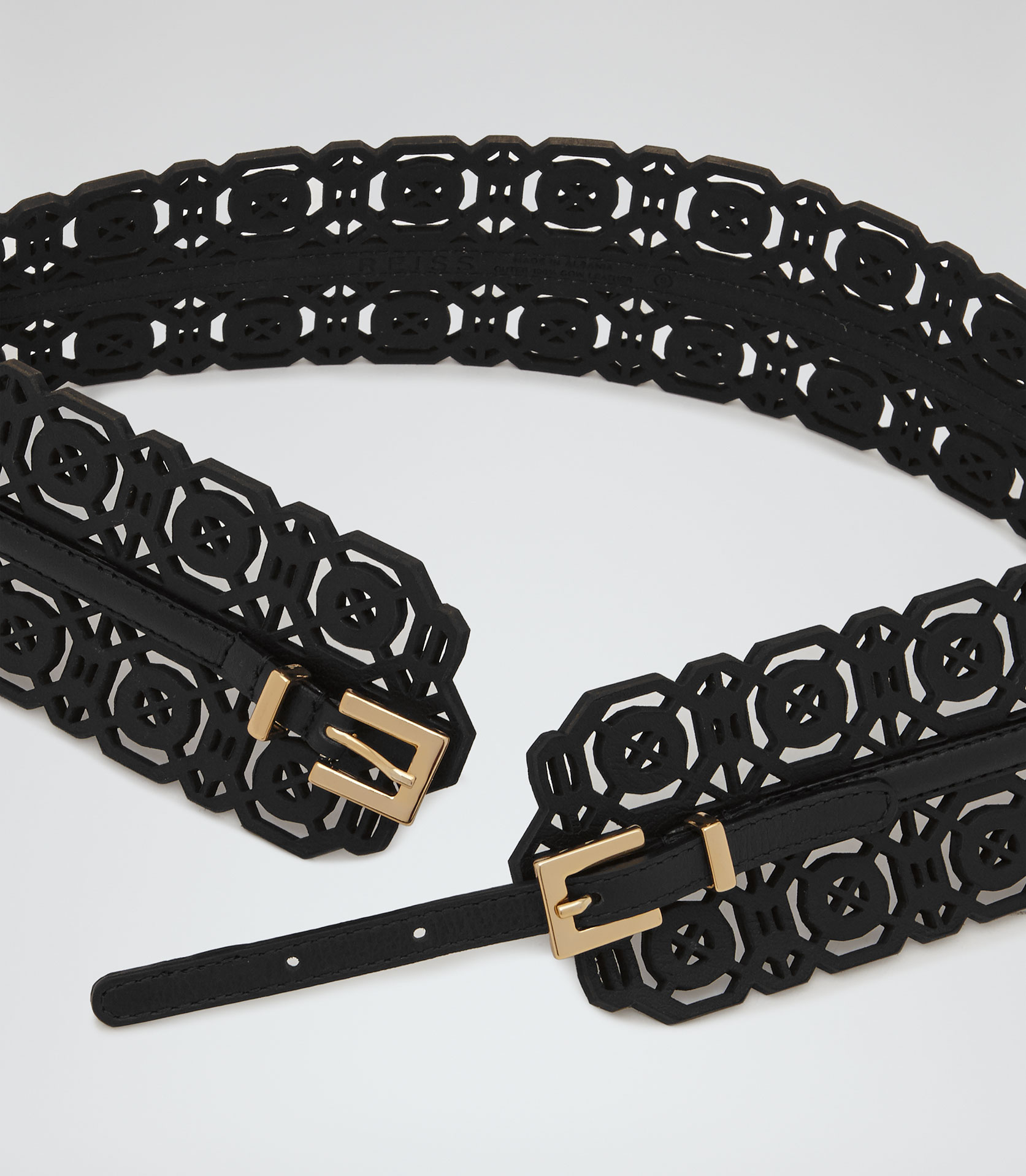 Reiss belt sale Clearance