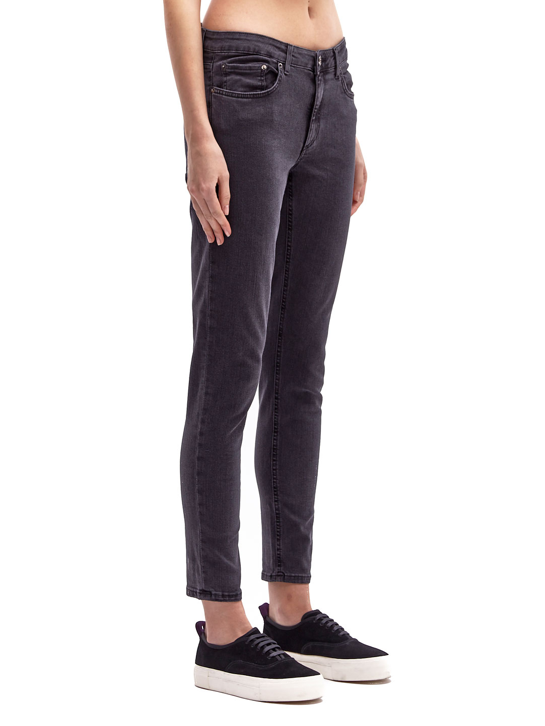 Acne Studios Skin 5 Used Jeans in Black - Lyst