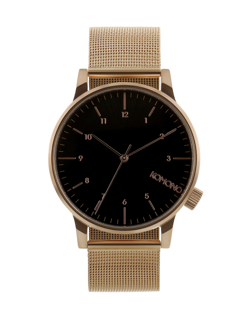 Komono Royale Gold Mesh Strap Watch Gold in Gold for Men Lyst