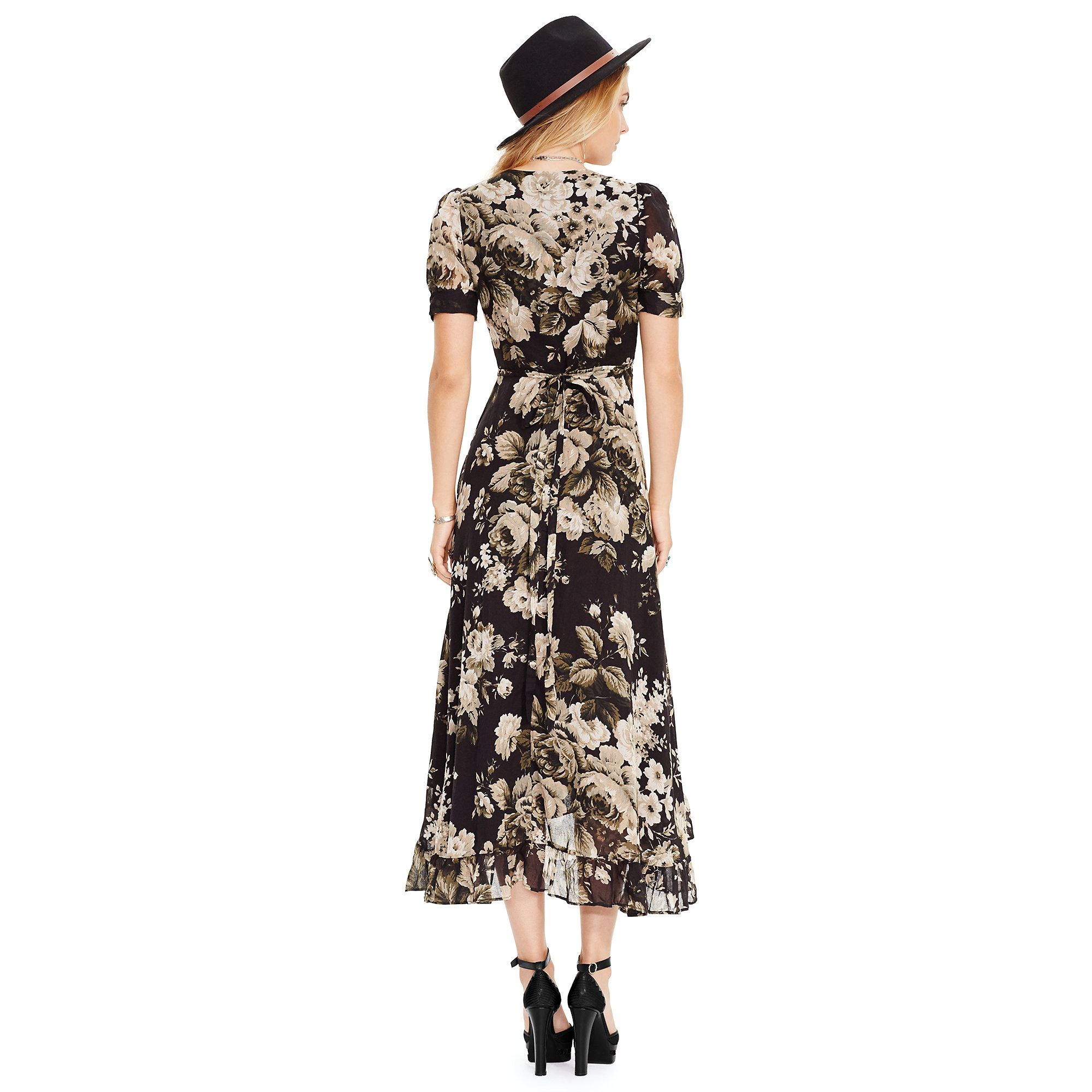 Denim & Supply Ralph Lauren Floral Wrap Dress | Lyst