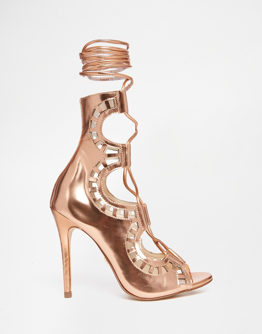 windsor smith rose gold heels