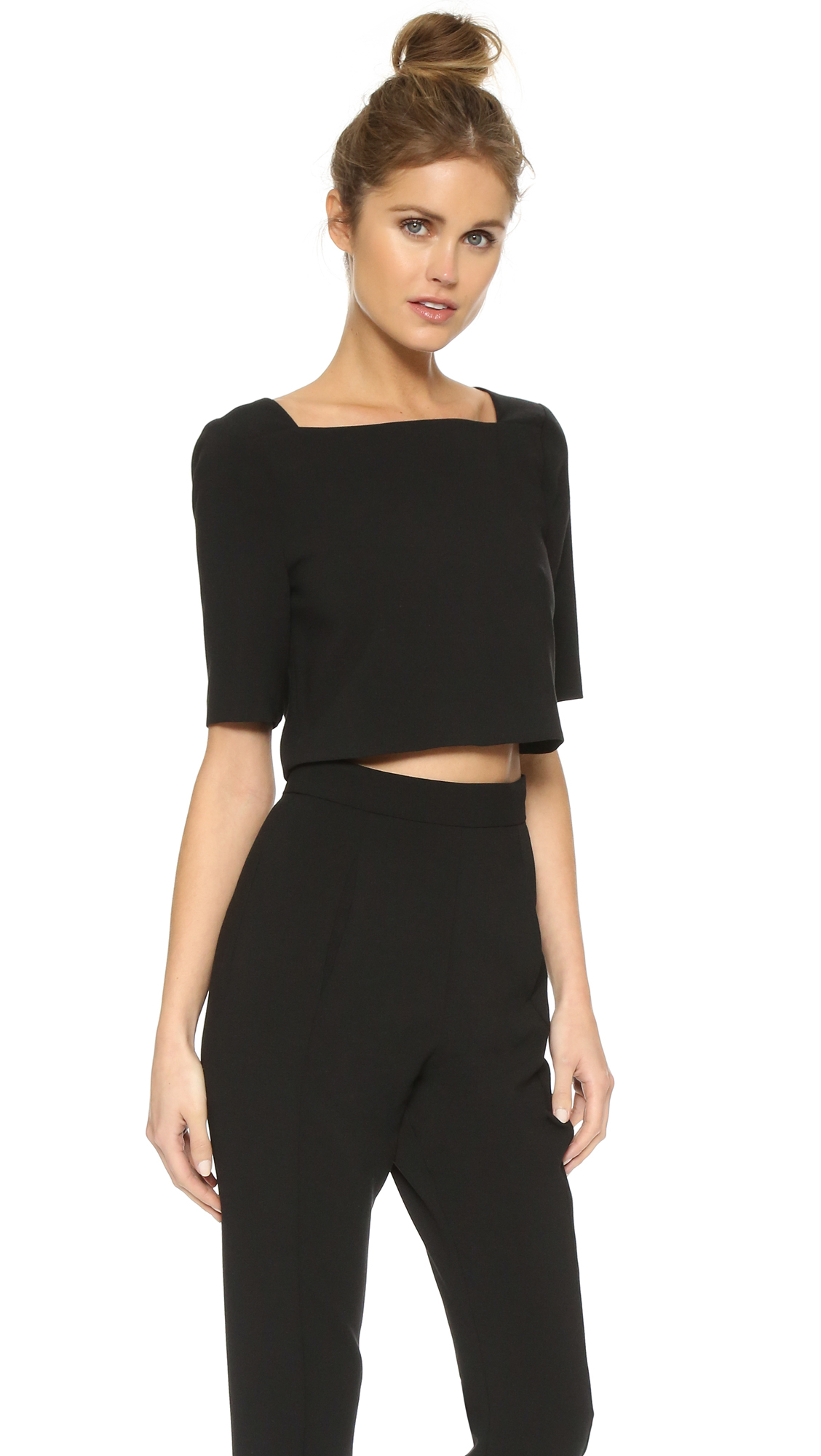black halo 2 piece jumpsuit
