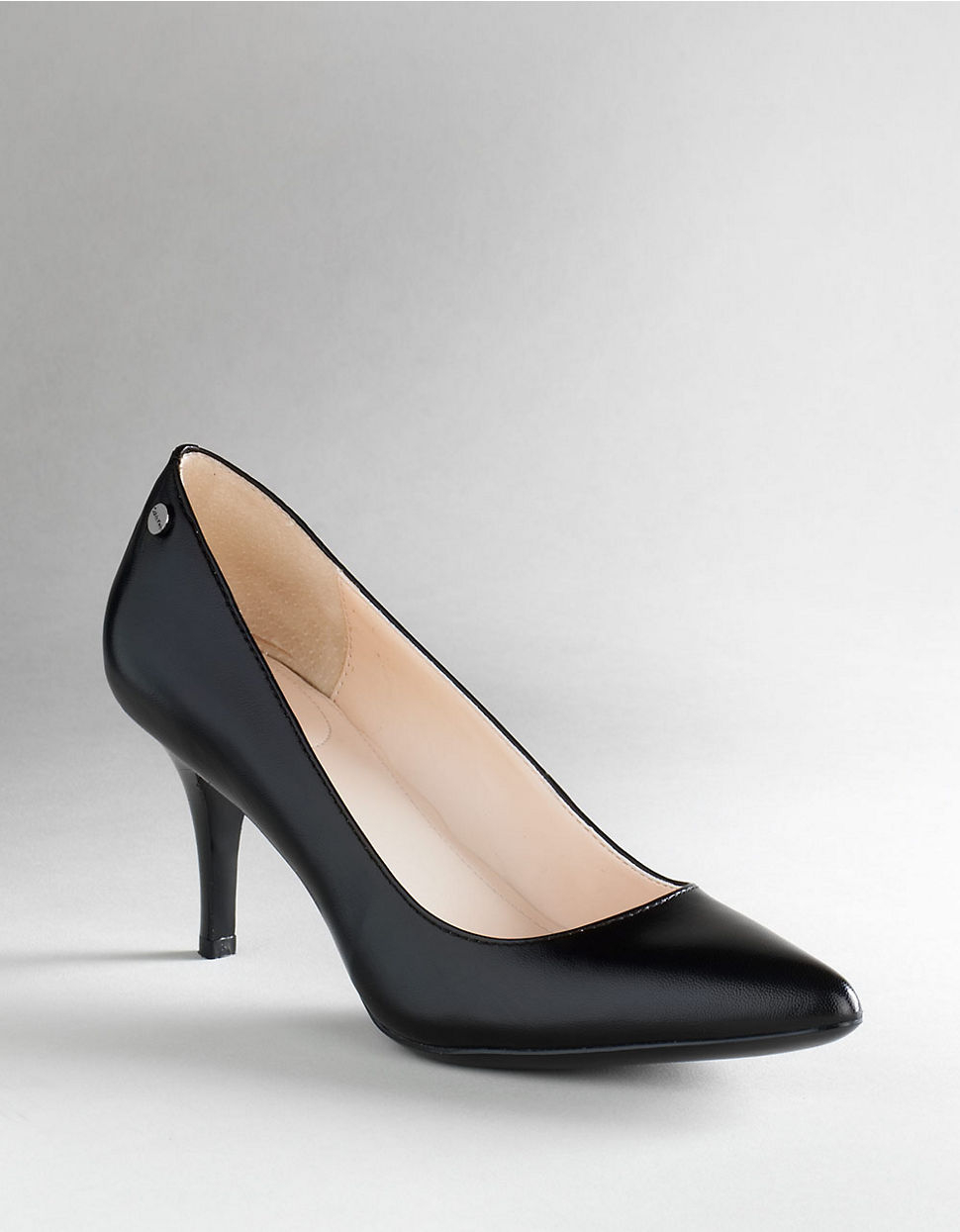 Calvin Klein Ashley Pumps in Black Leather (Black) Lyst